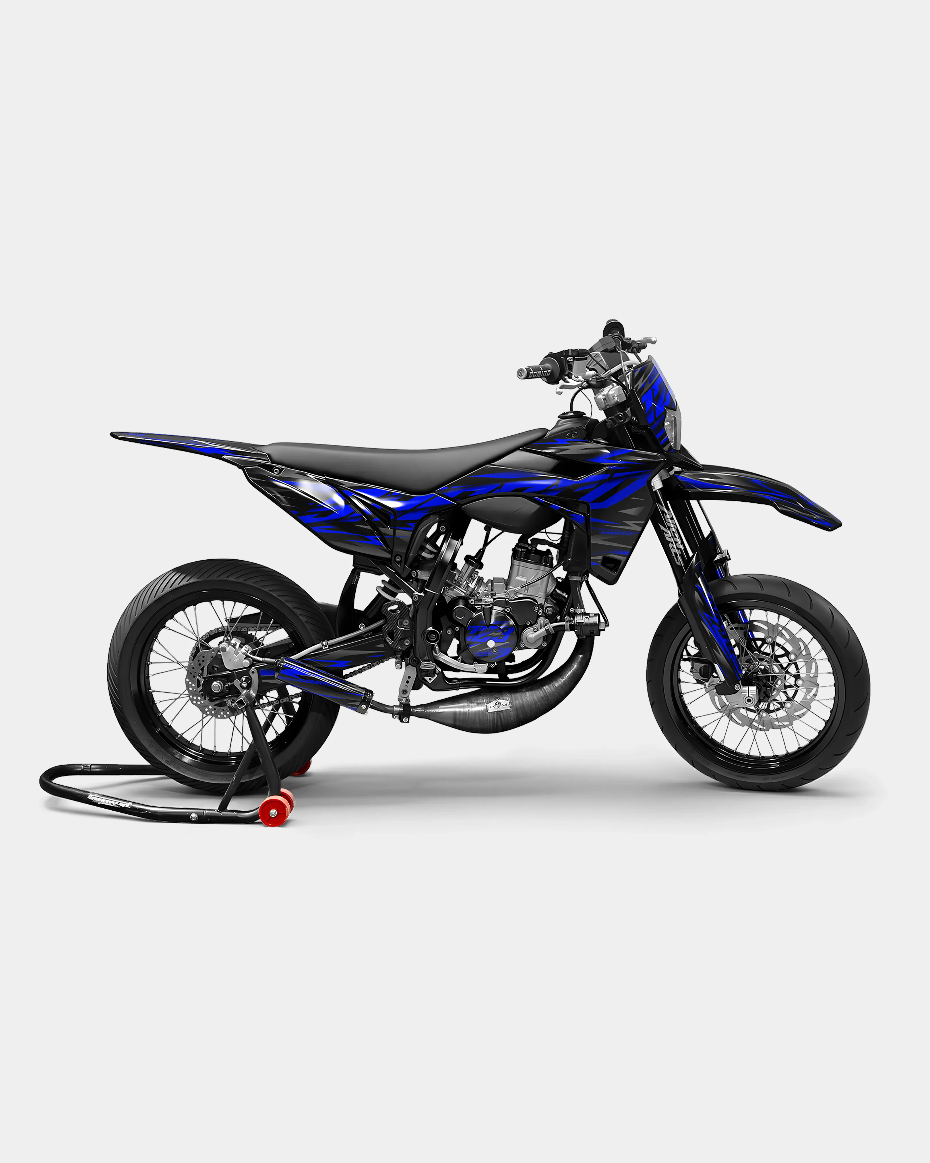 NOVUM- Kit deco SHERCO 50cc - Bleu foncé