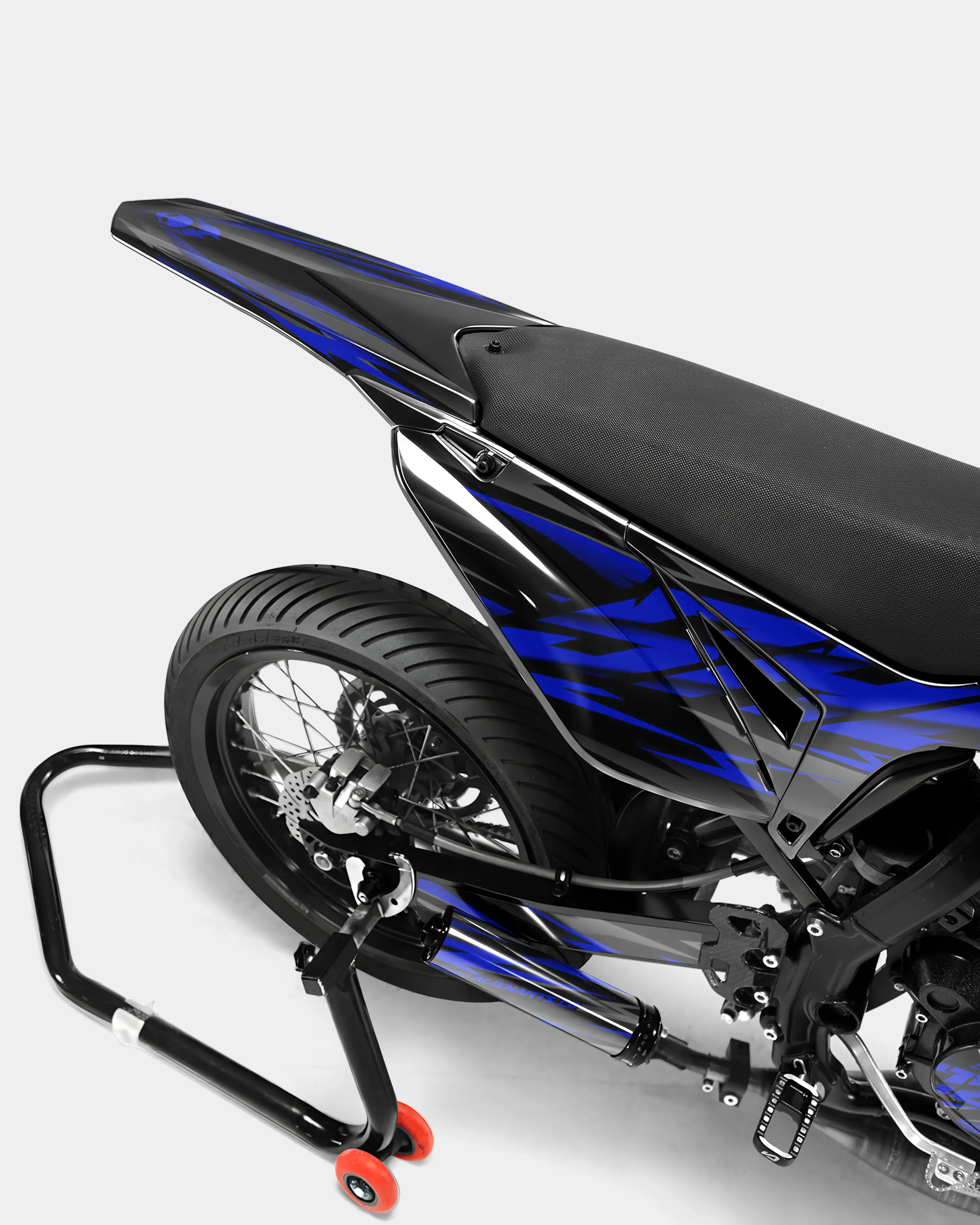 NOVUM- Kit deco SHERCO 50cc - Bleu foncé - Image 4