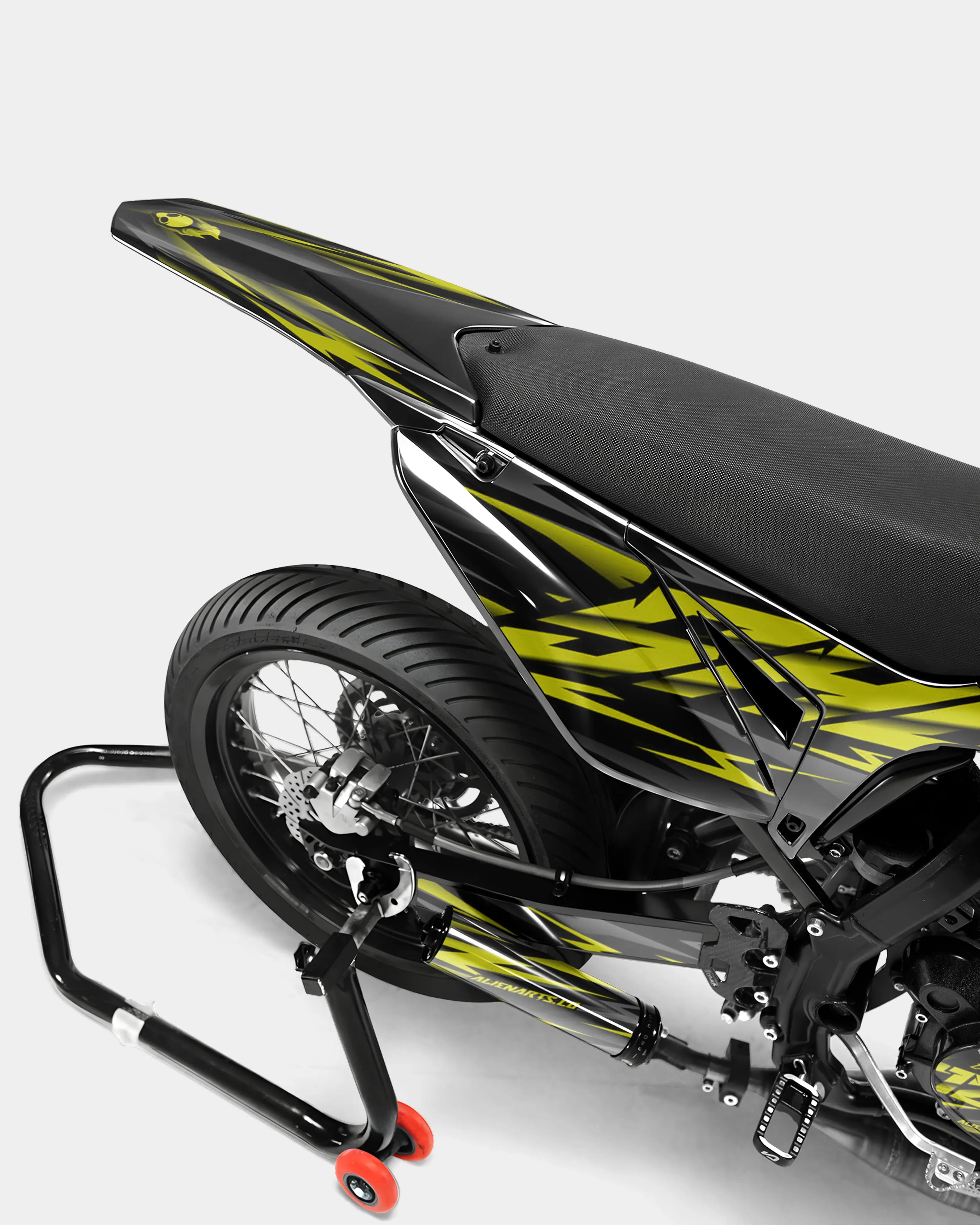 NOVUM- Kit deco SHERCO 50cc - Jaune - Image 4