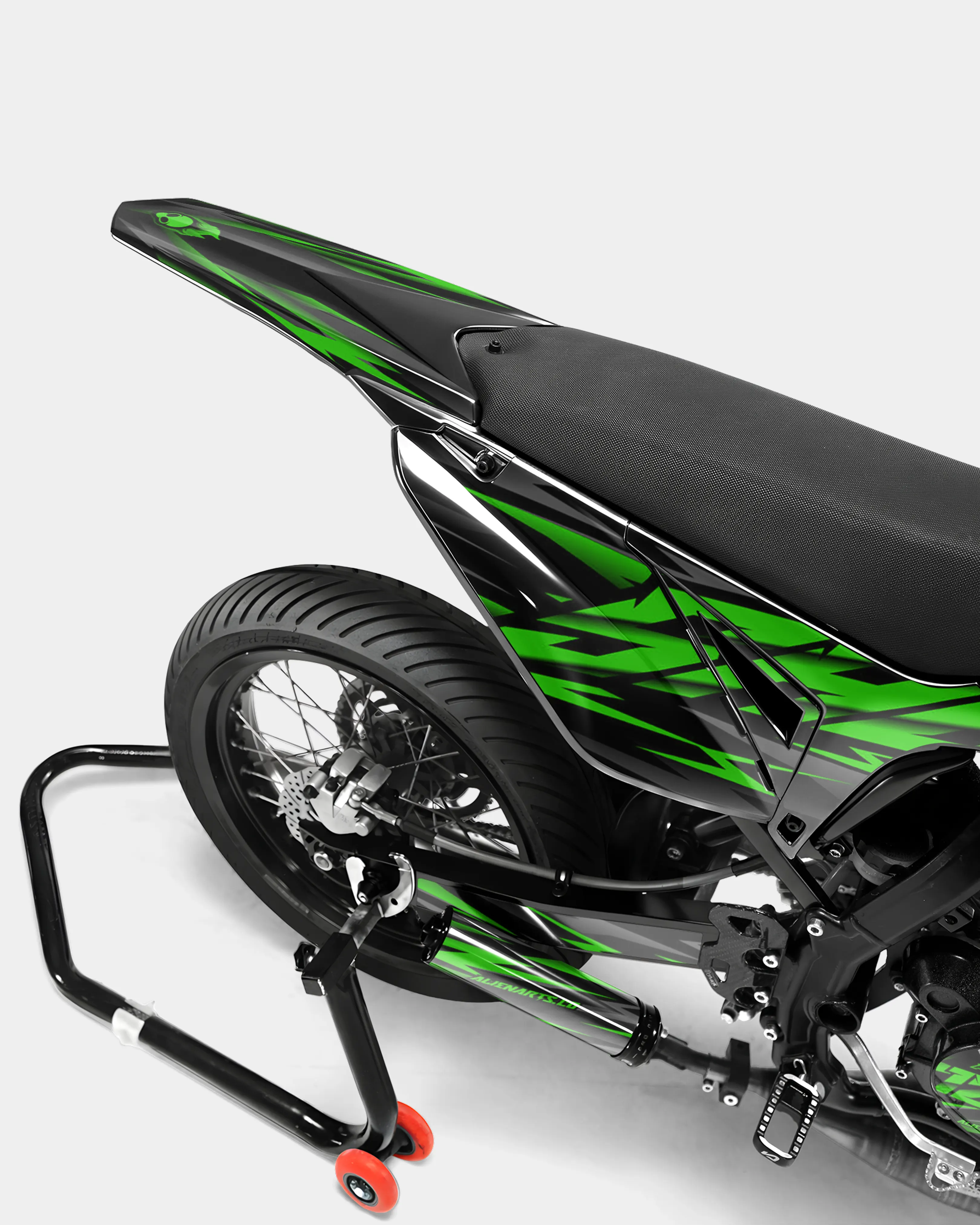 NOVUM- Kit deco SHERCO 50cc - Vert - Image 4