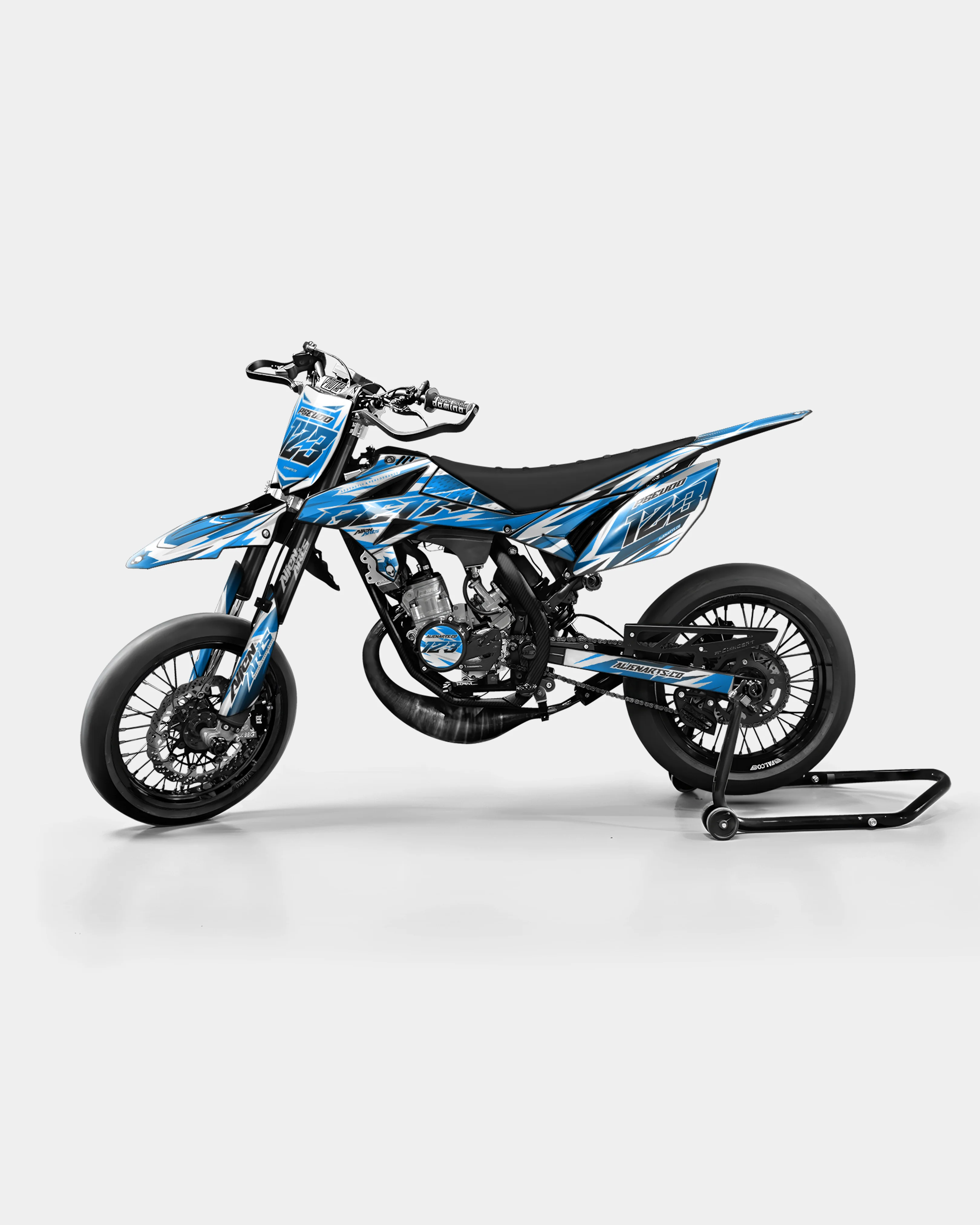 ONYX - Kit deco BETA 50cc - Bleu
