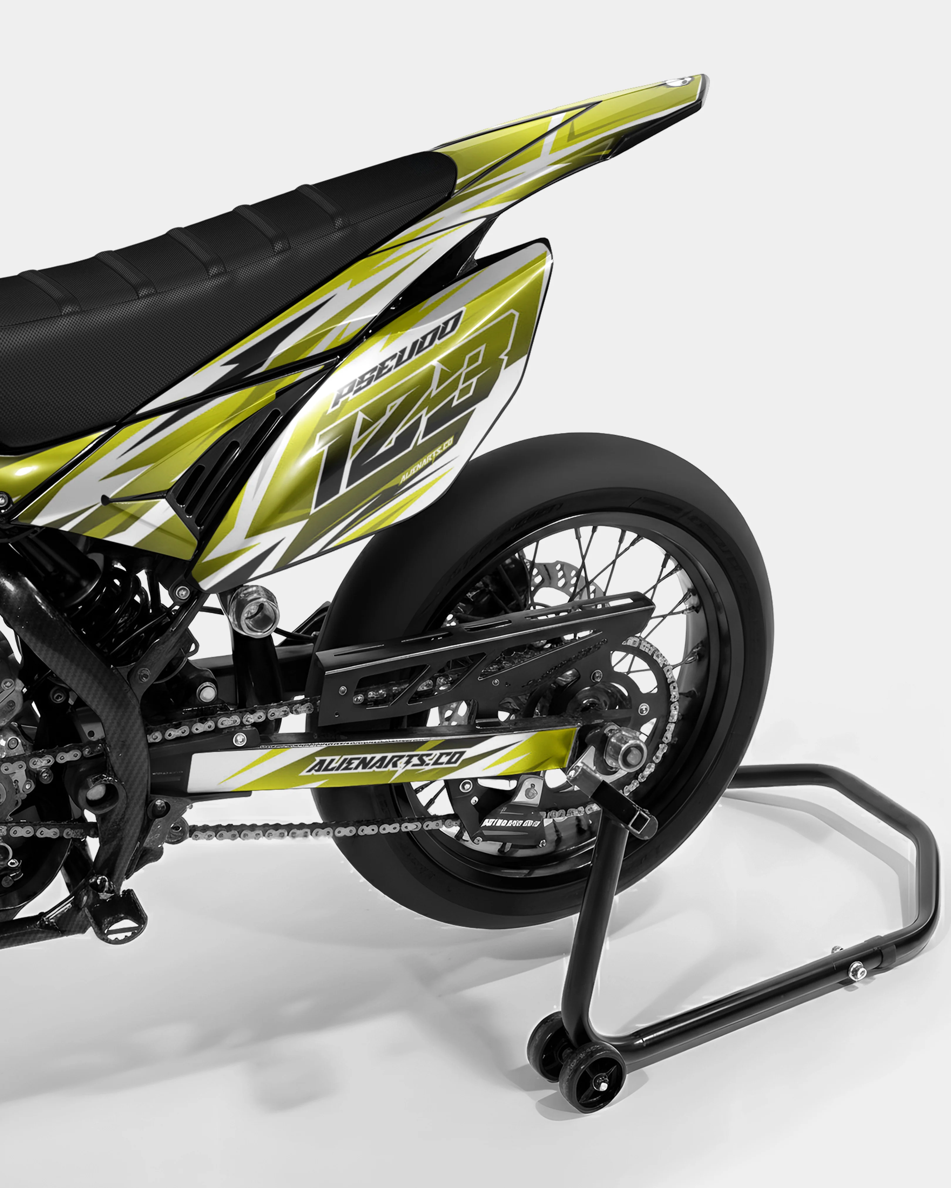 ONYX - Kit deco BETA 50cc - Jaune - Image 3