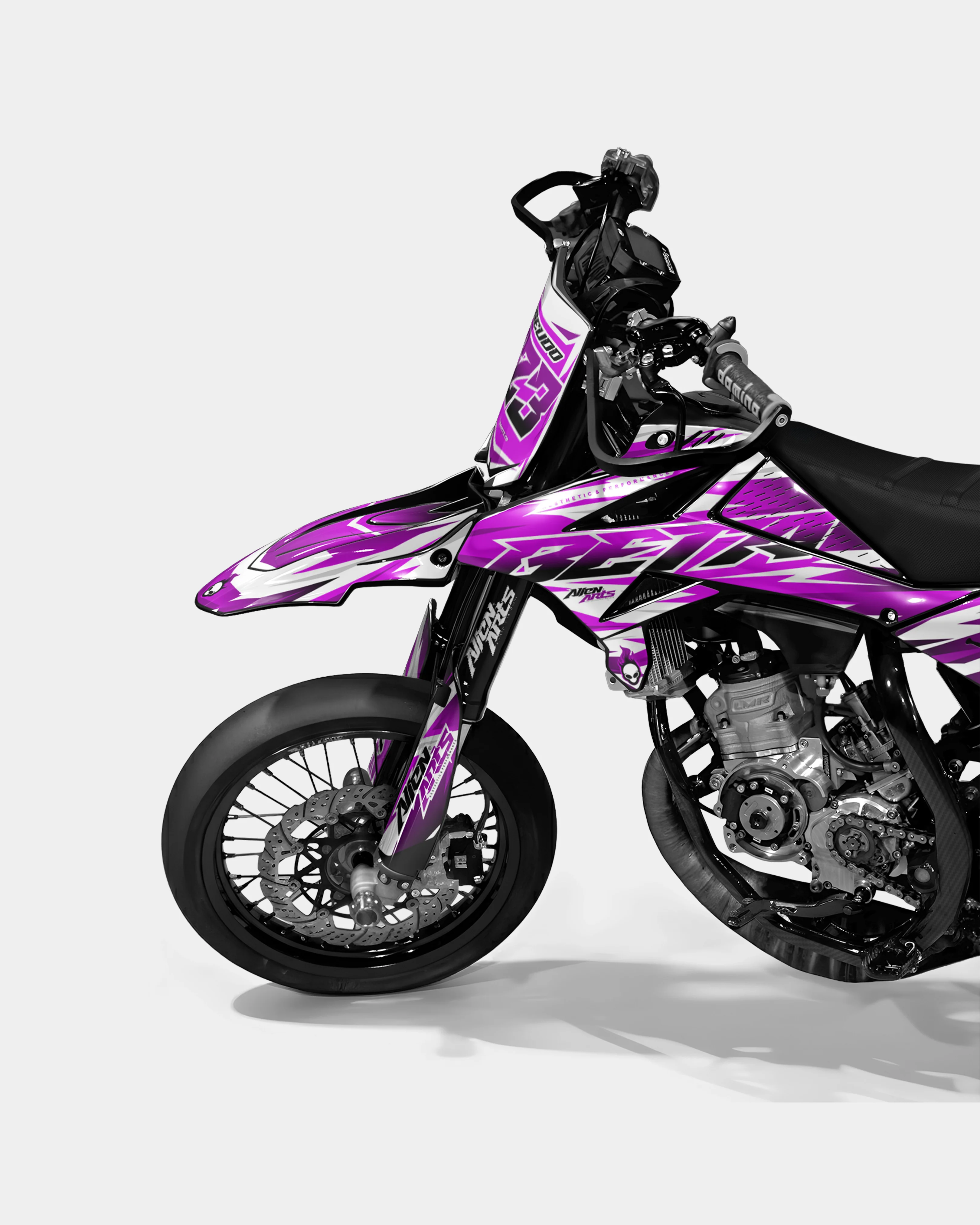 ONYX - Kit deco BETA 50cc - Rose - Image 2