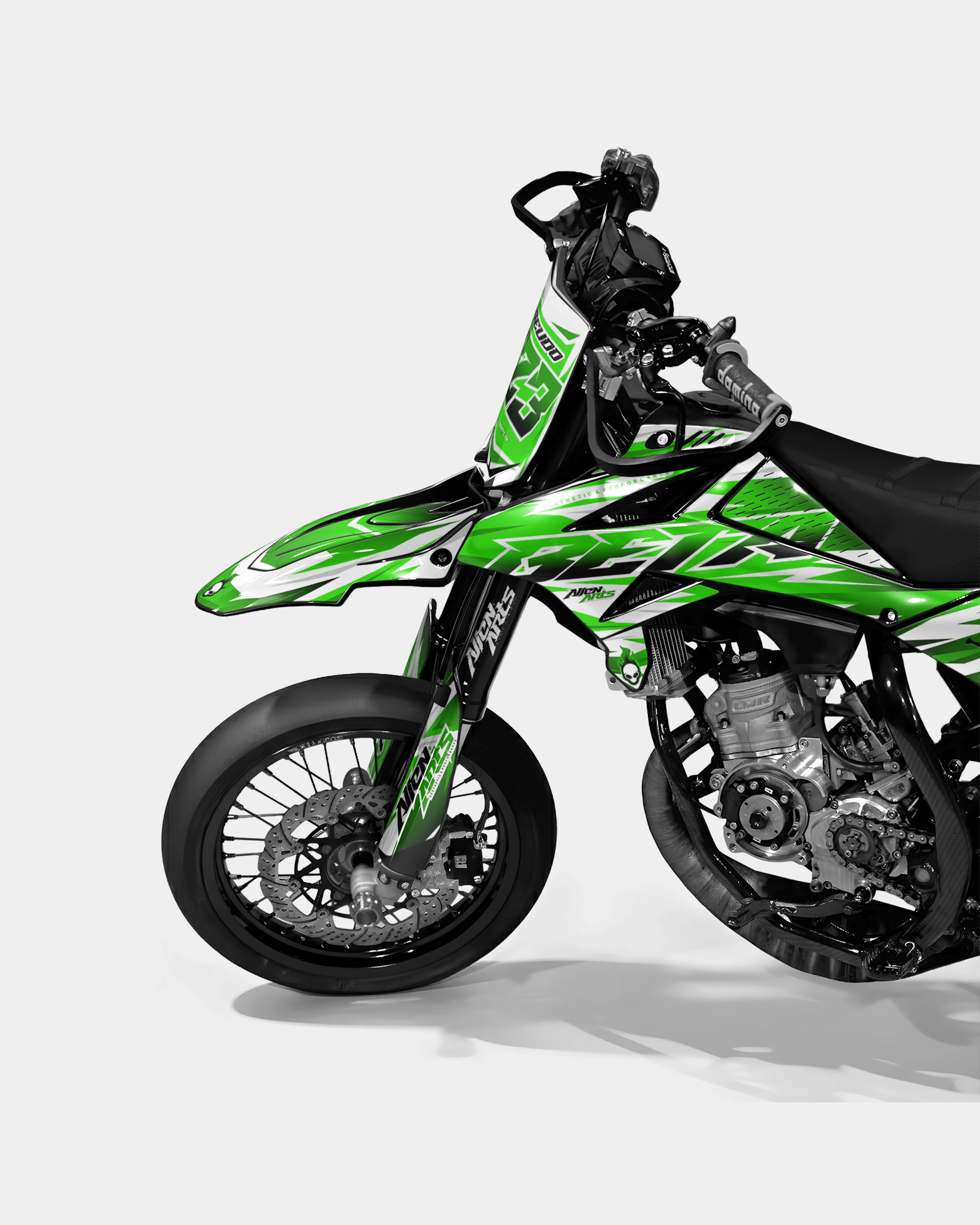 ONYX - Kit deco BETA 50cc - Vert - Image 2