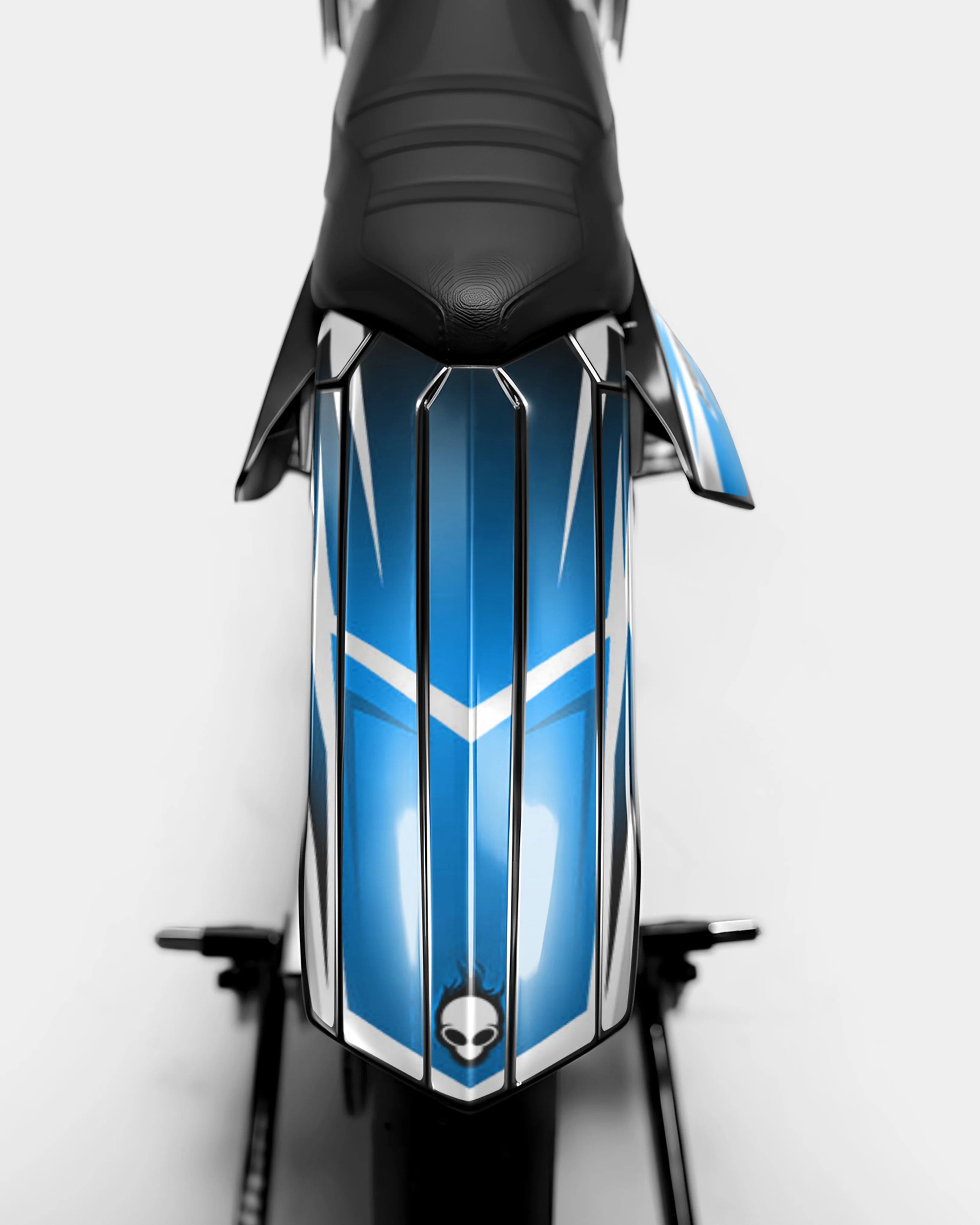 ONYX - Kit deco RIEJU 50cc - Bleu - Image 3