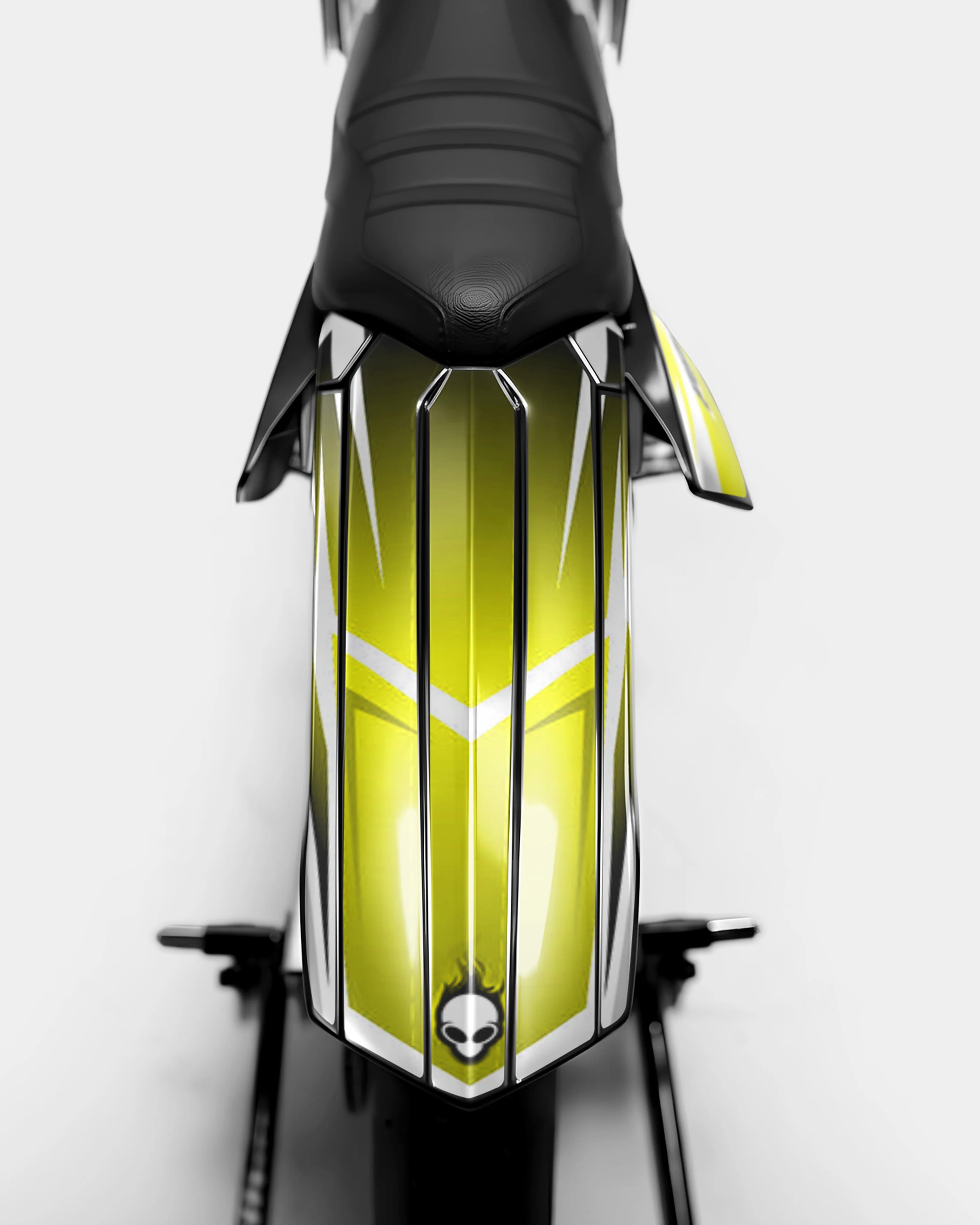 ONYX - Kit deco RIEJU 50cc - Jaune - Image 3