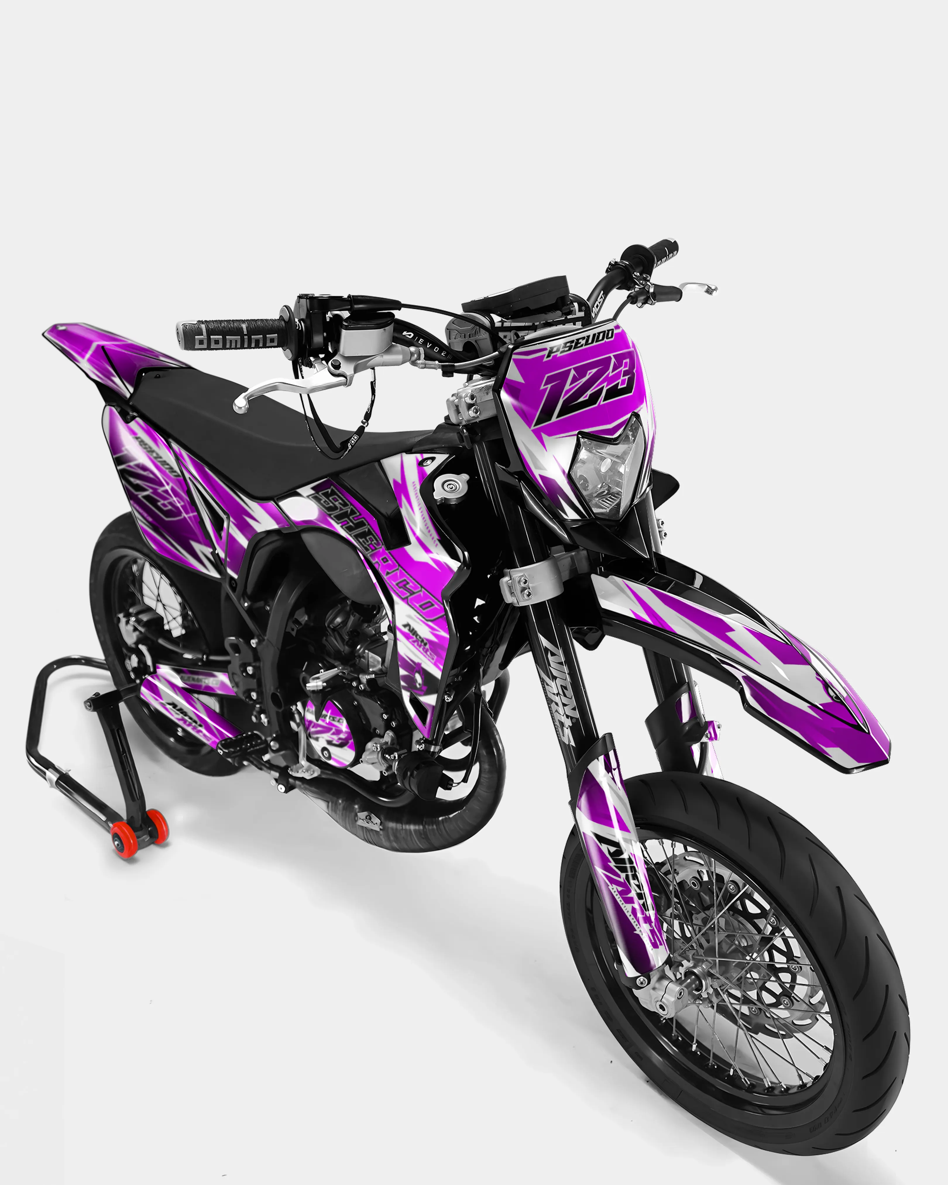 ONYX - Kit deco SHERCO 50cc - Rose - Image 2