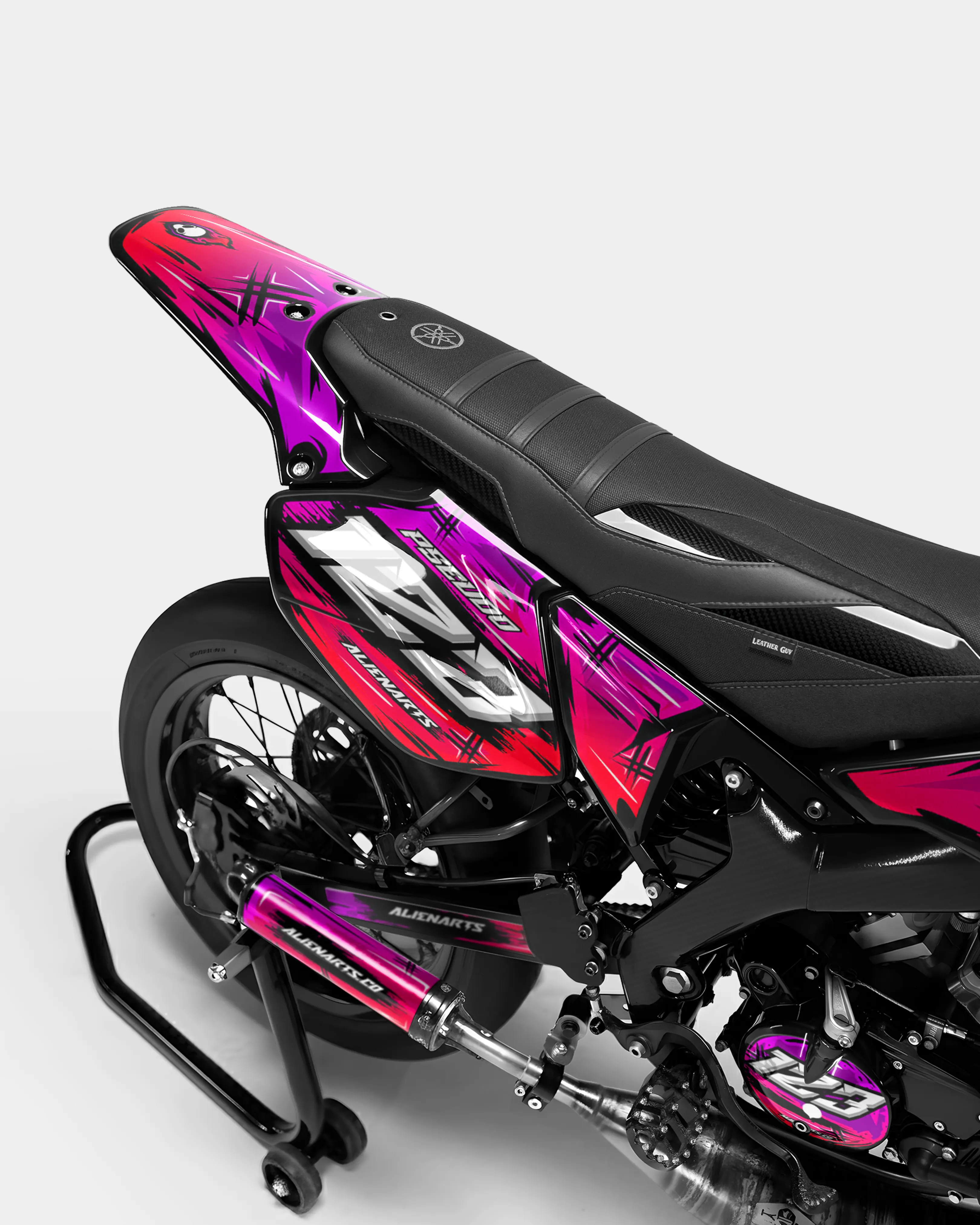 PAVO - Kit deco YAMAHA DT 50cc - Rose - Image 3