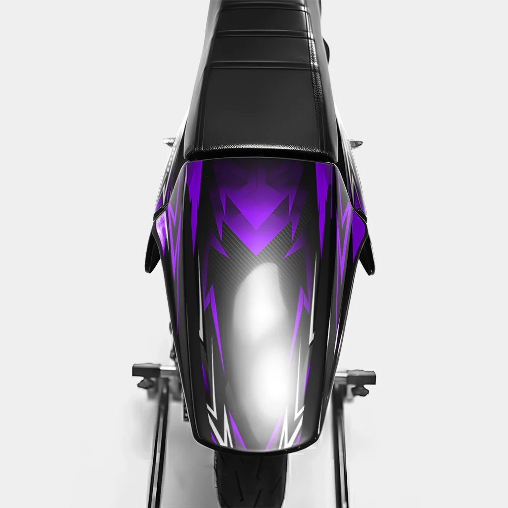 PIQUE - Kit deco DERBI 50cc - Violet - Image 3