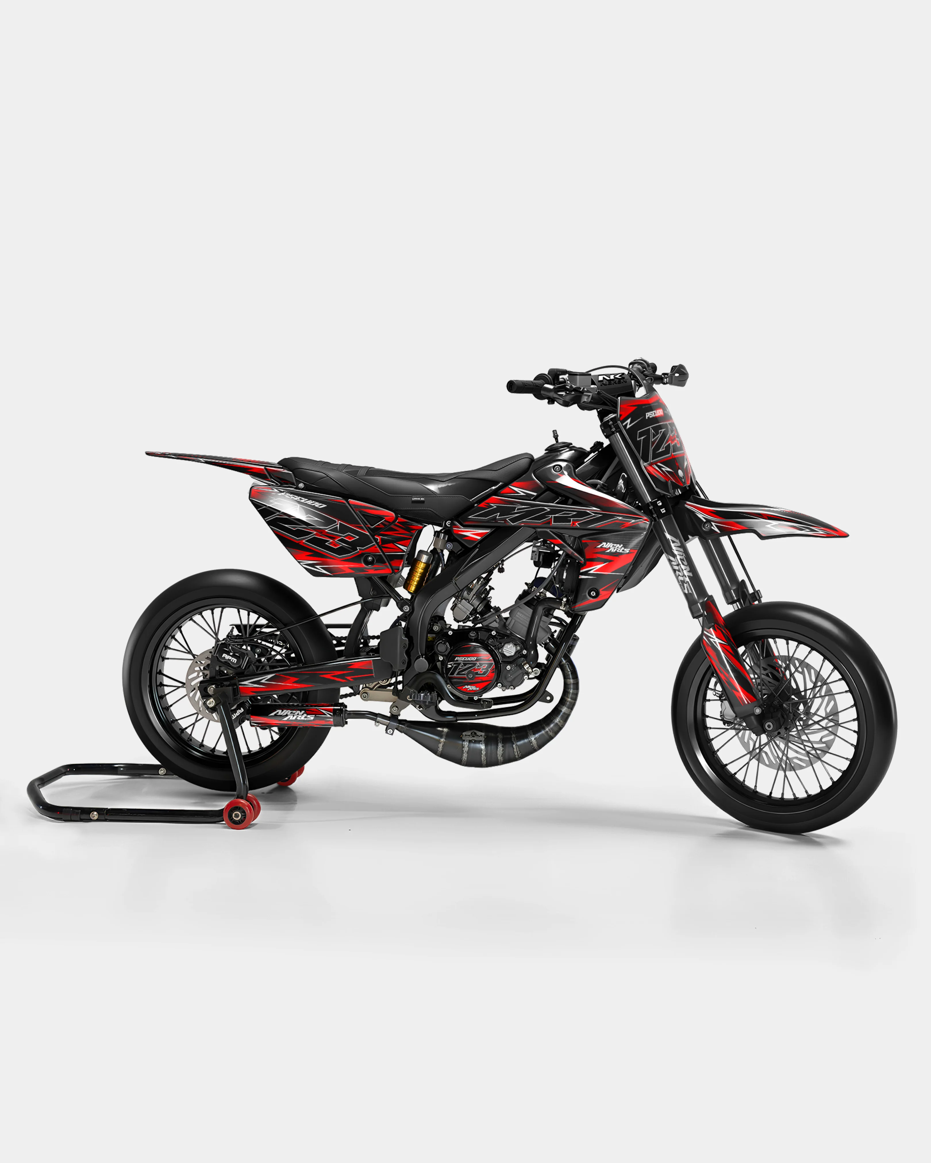 PIQUE - Kit deco RIEJU 50cc - Rouge