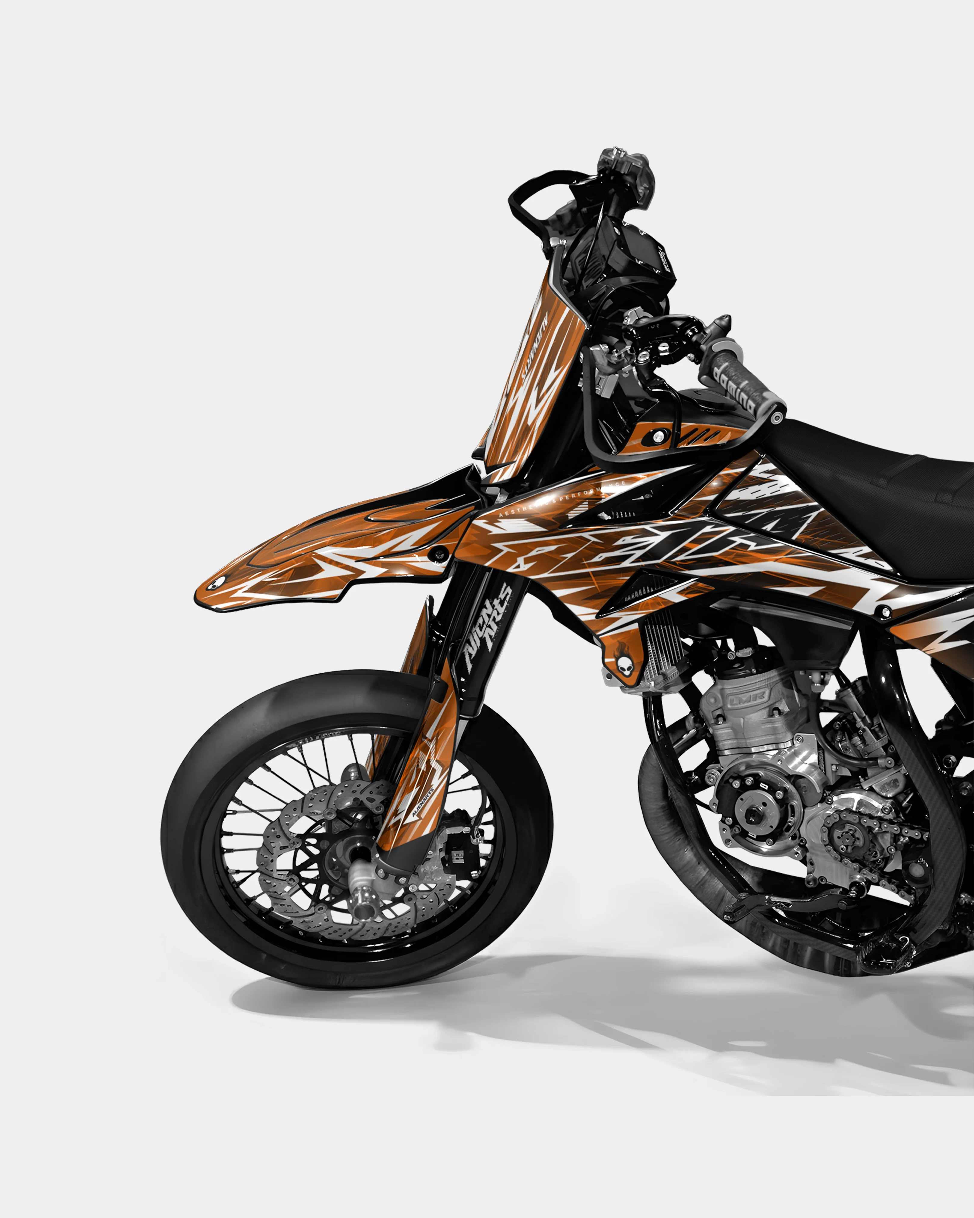 PLUME - Kit deco BETA 50cc - Orange - Image 2