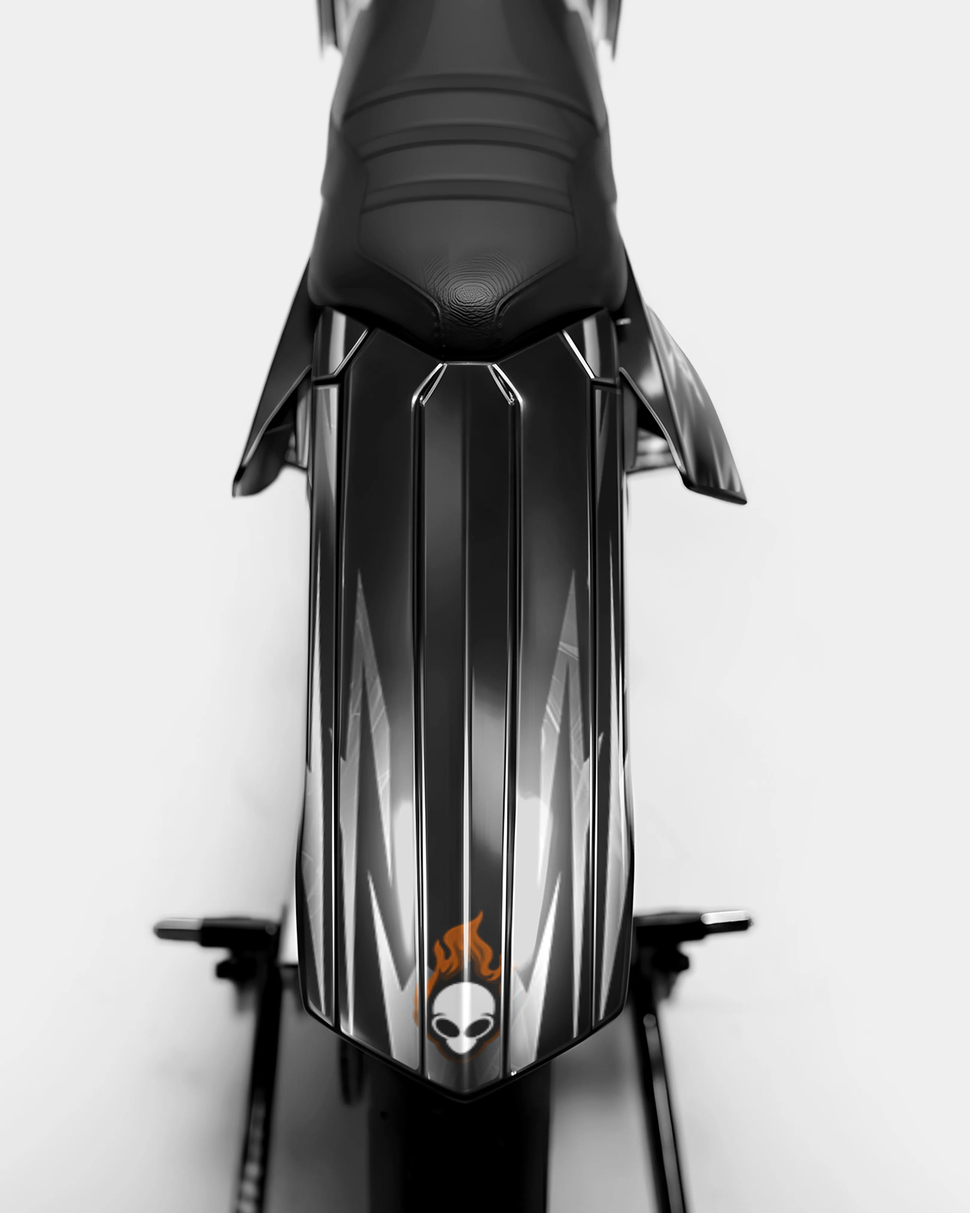 PLUME - Kit deco RIEJU 50cc - Orange - Image 3