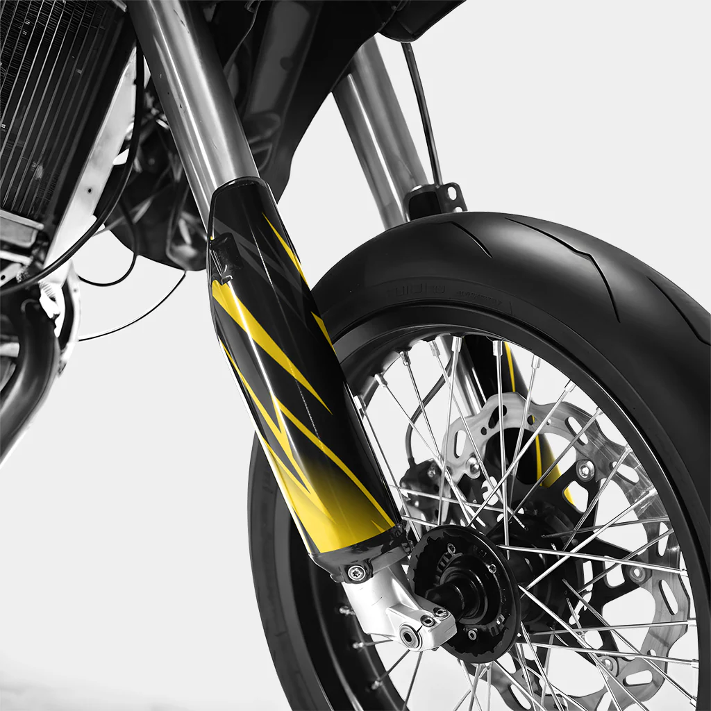 SABLE - Kit deco DERBI 50cc - Jaune Foncé - Image 4