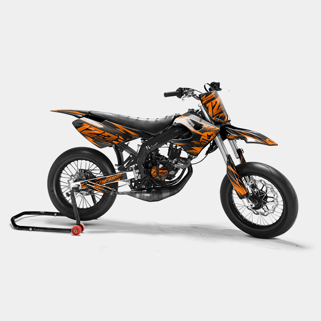SABLE - Kit deco DERBI 50cc - Orange