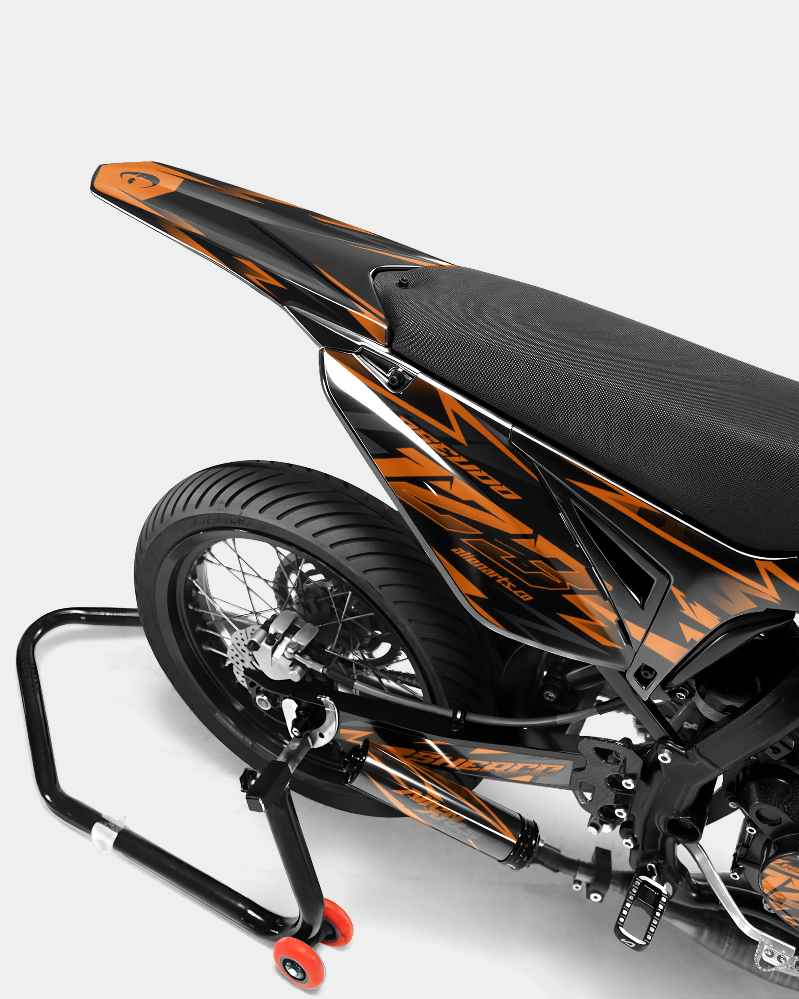 SABLE - Kit deco SHERCO 50cc - Orange - Image 4