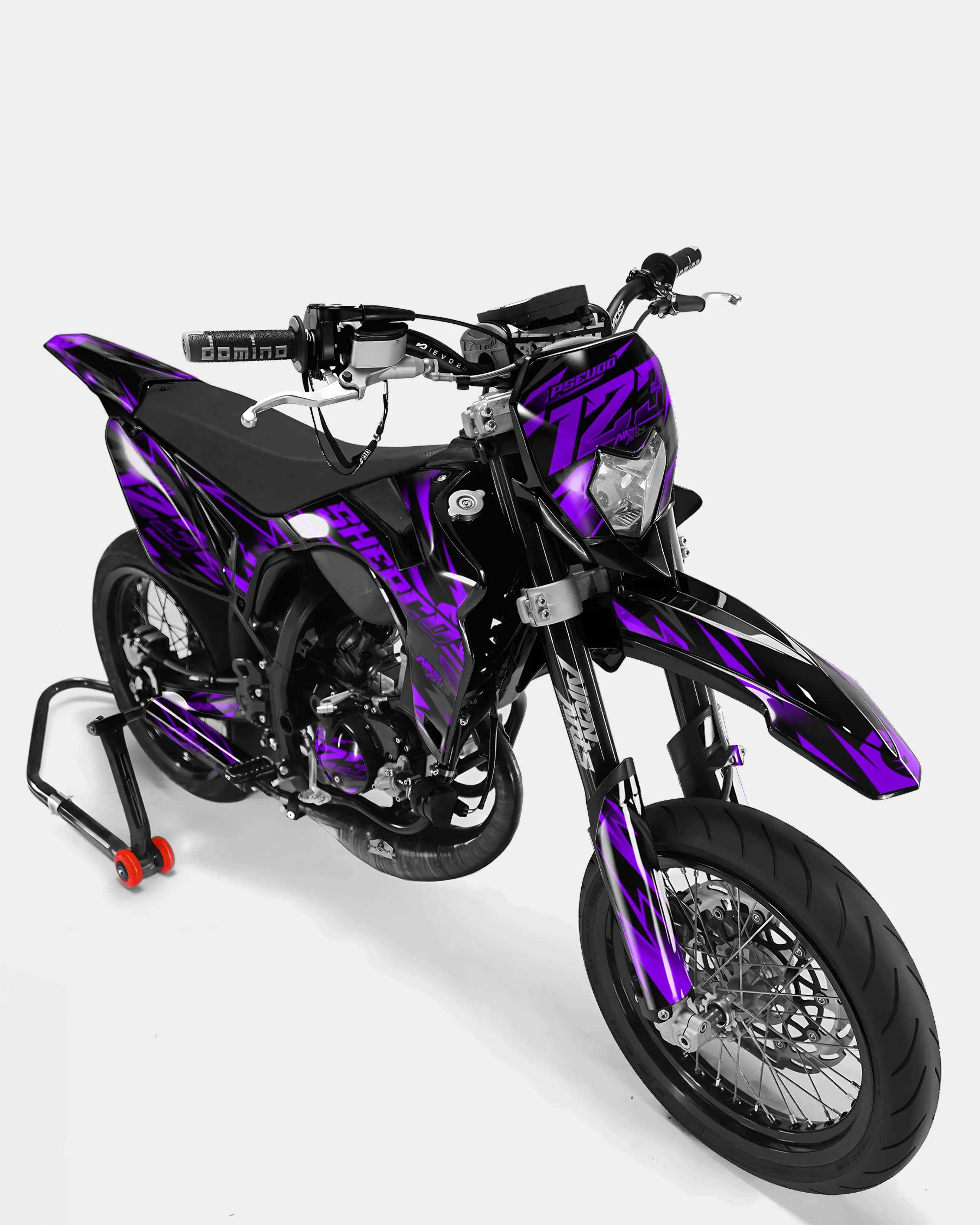 SABLE - Kit deco SHERCO 50cc - Violet - Image 2