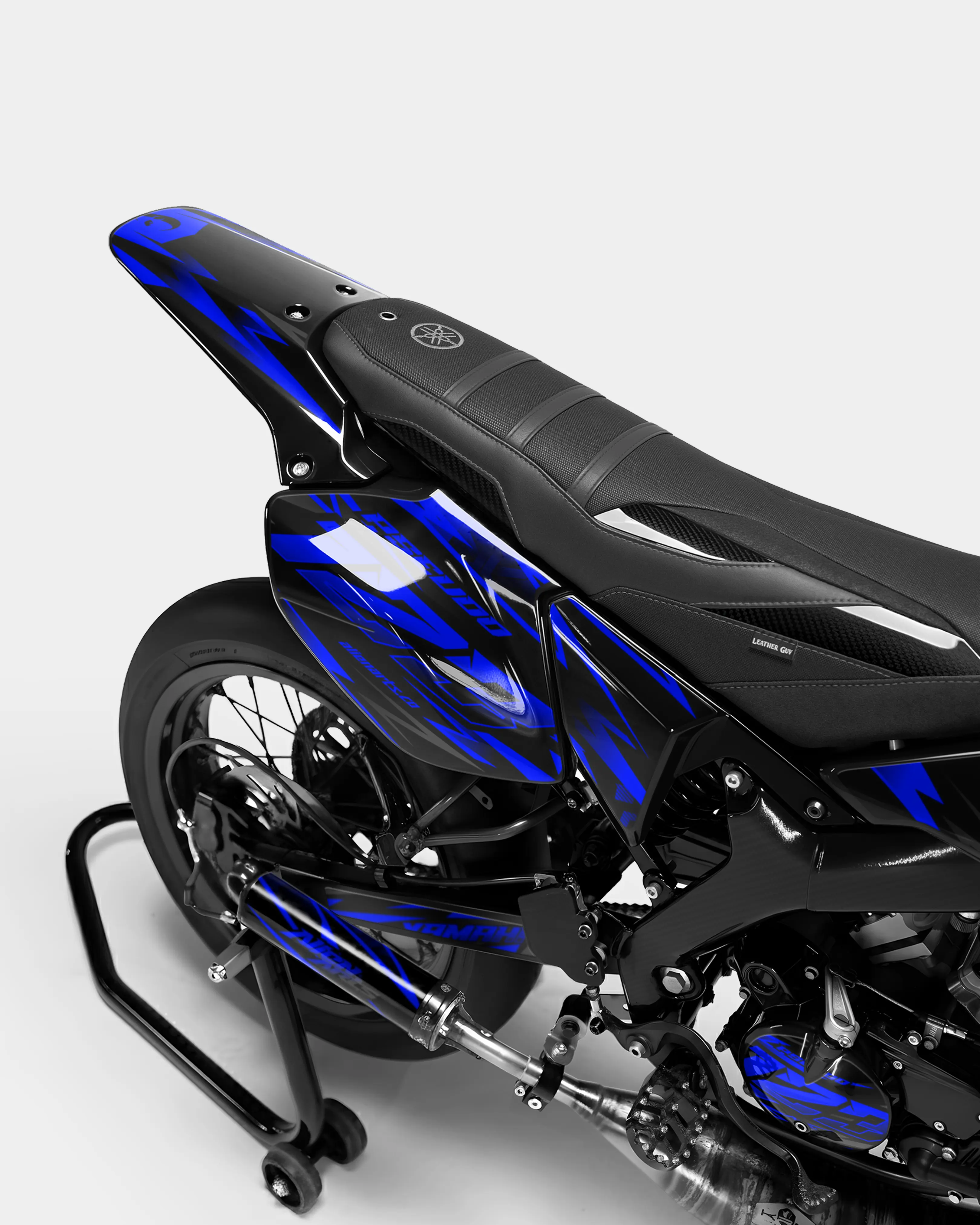 SABLE - Kit deco YAMAHA DT 50cc - Bleu foncé - Image 3