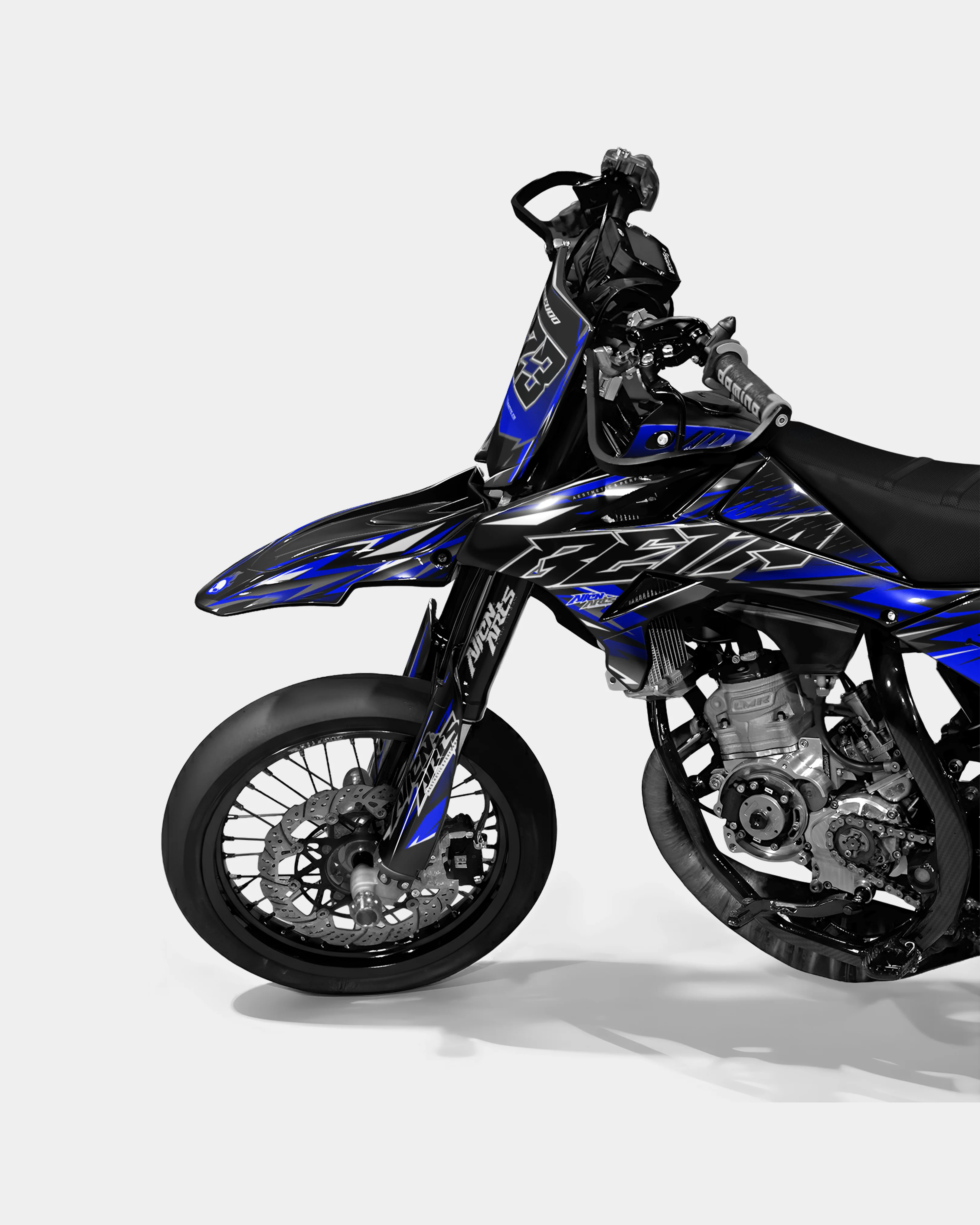 SENSO - Kit deco BETA 50cc - Bleu Foncé - Image 2