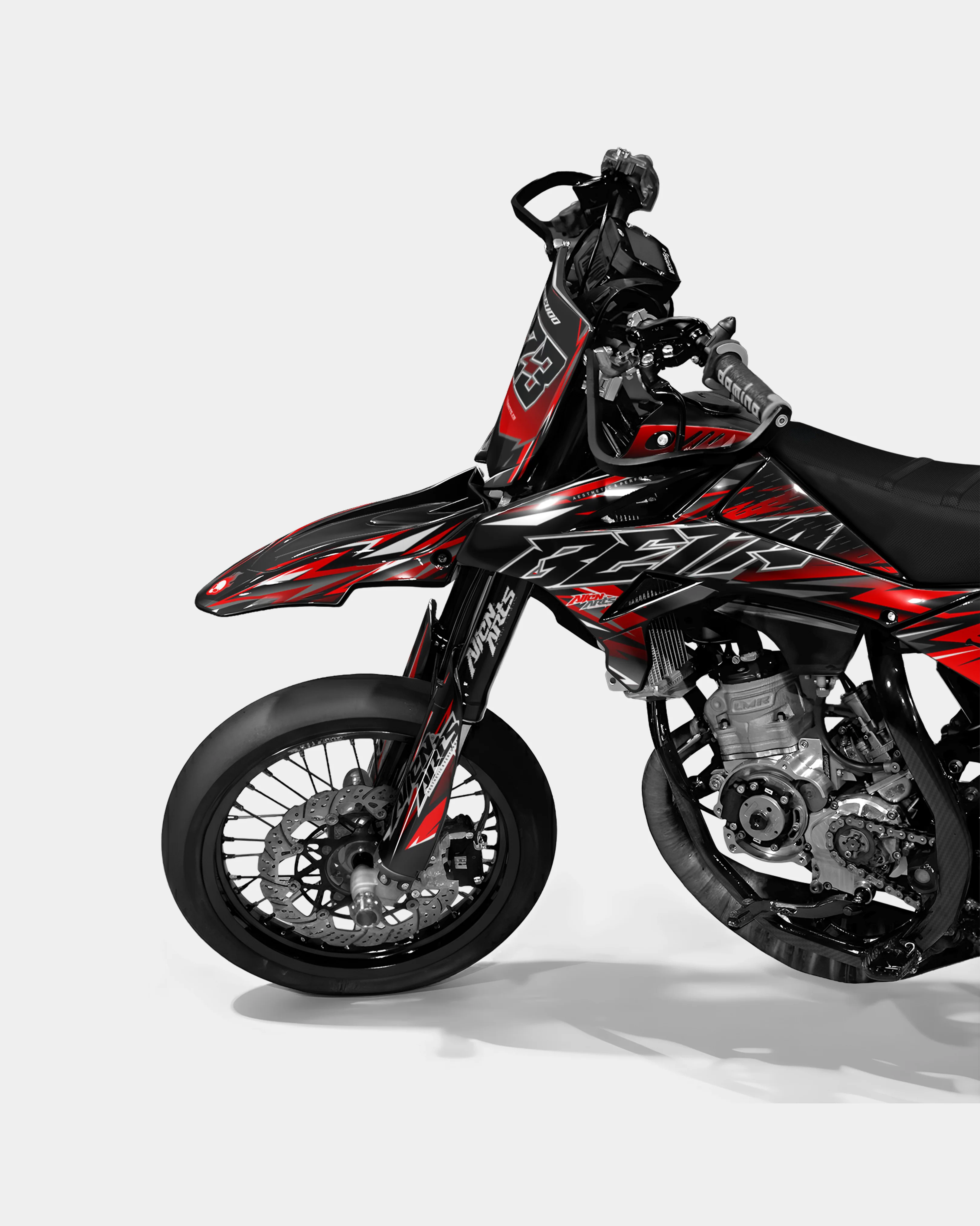 SENSO - Kit deco BETA 50cc - Rouge - Image 2