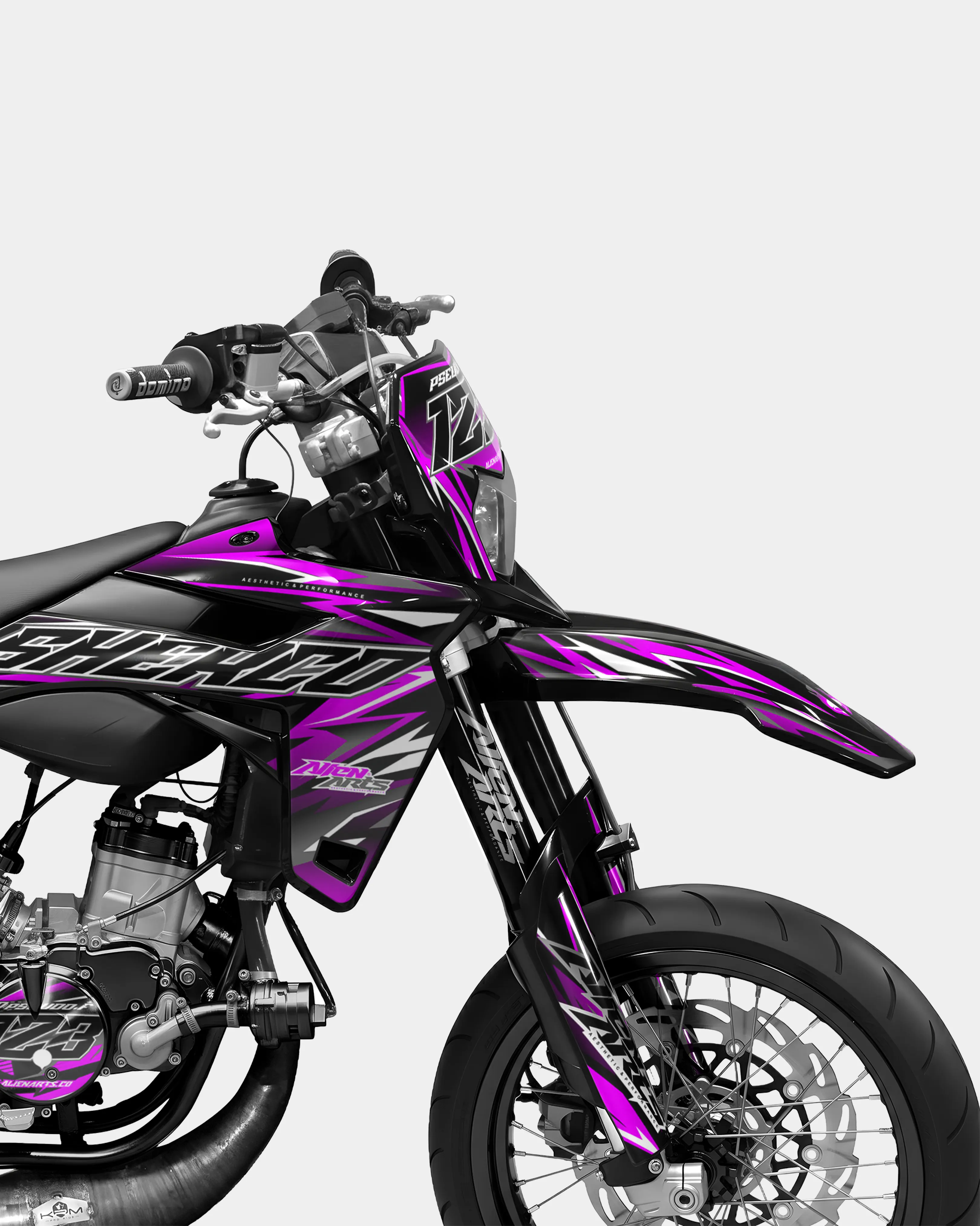 SENSO - Kit deco SHERCO 50cc - Rose - Image 3
