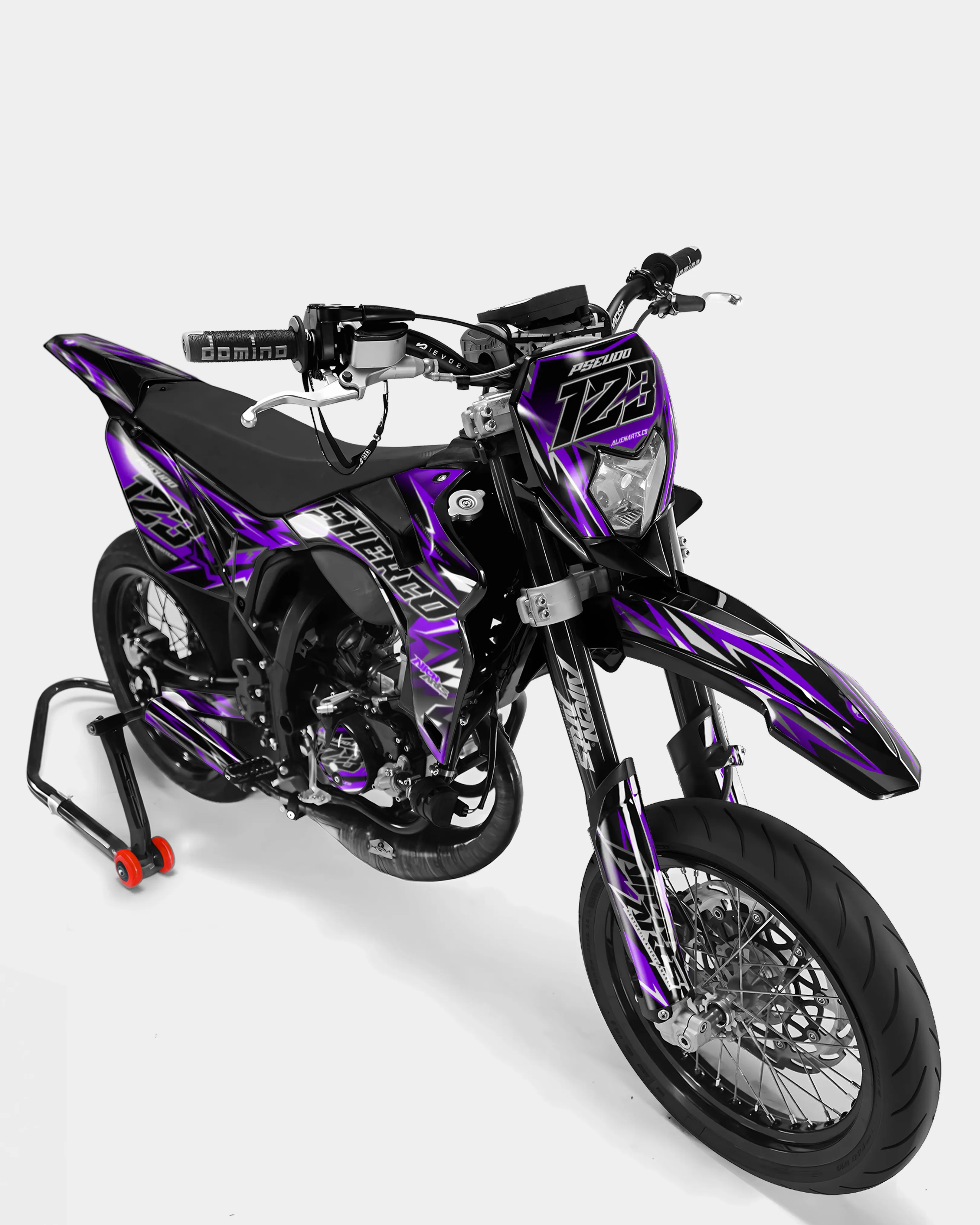 SENSO - Kit deco SHERCO 50cc - Violet - Image 2