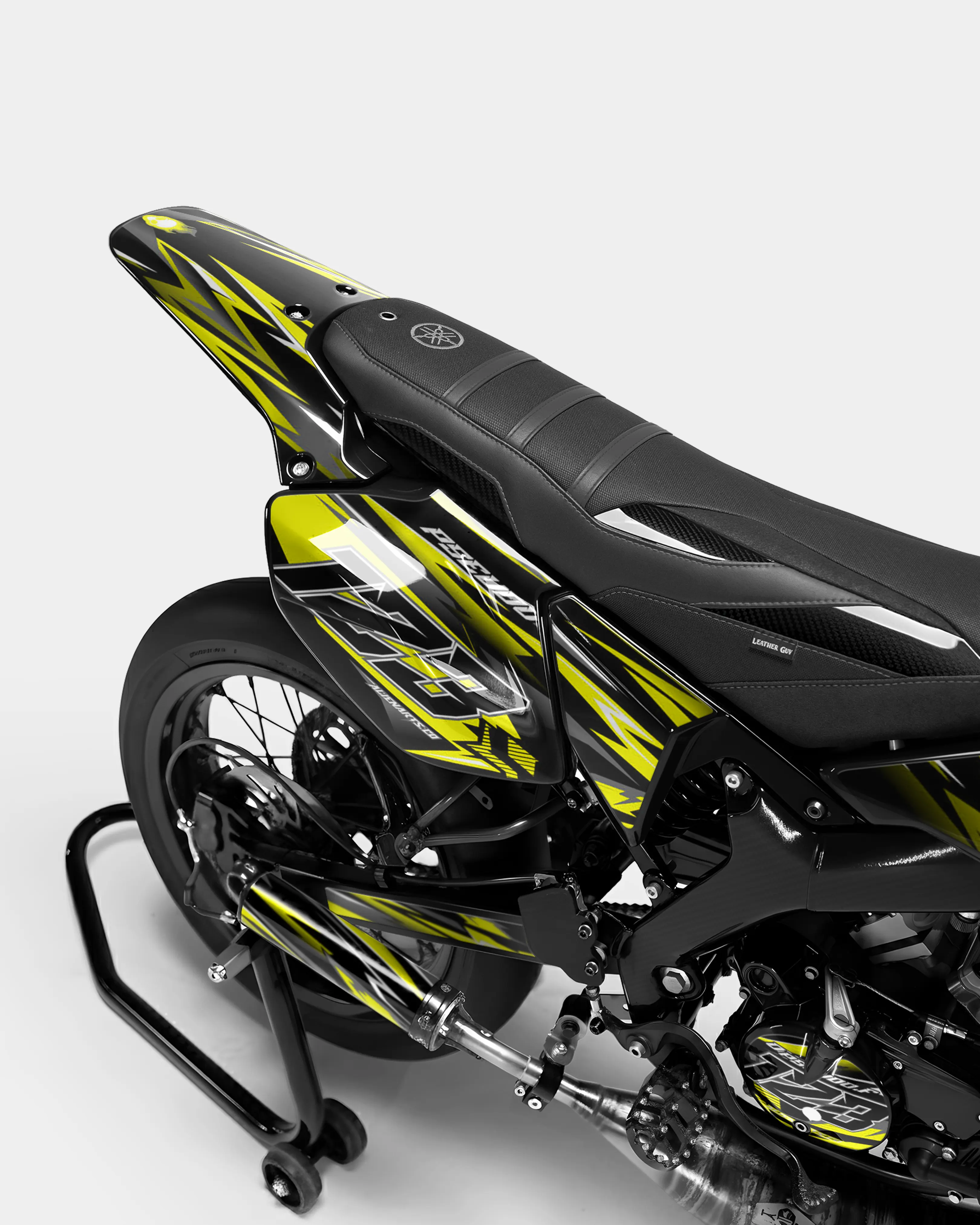 SENSO - Kit deco YAMAHA DT 50cc - Jaune - Image 3