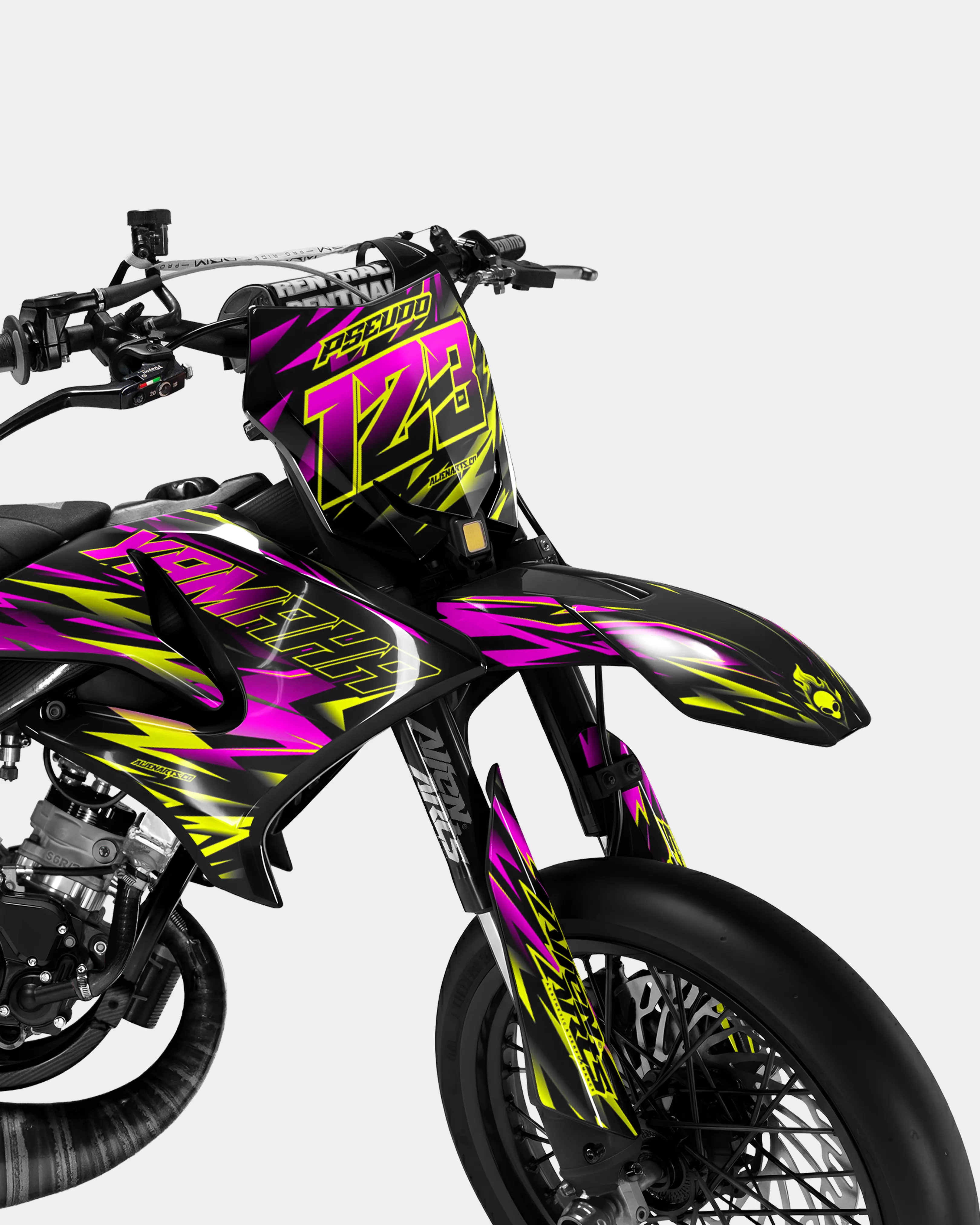 SORAE - Kit deco YAMAHA DT 50cc - Rose - Image 2