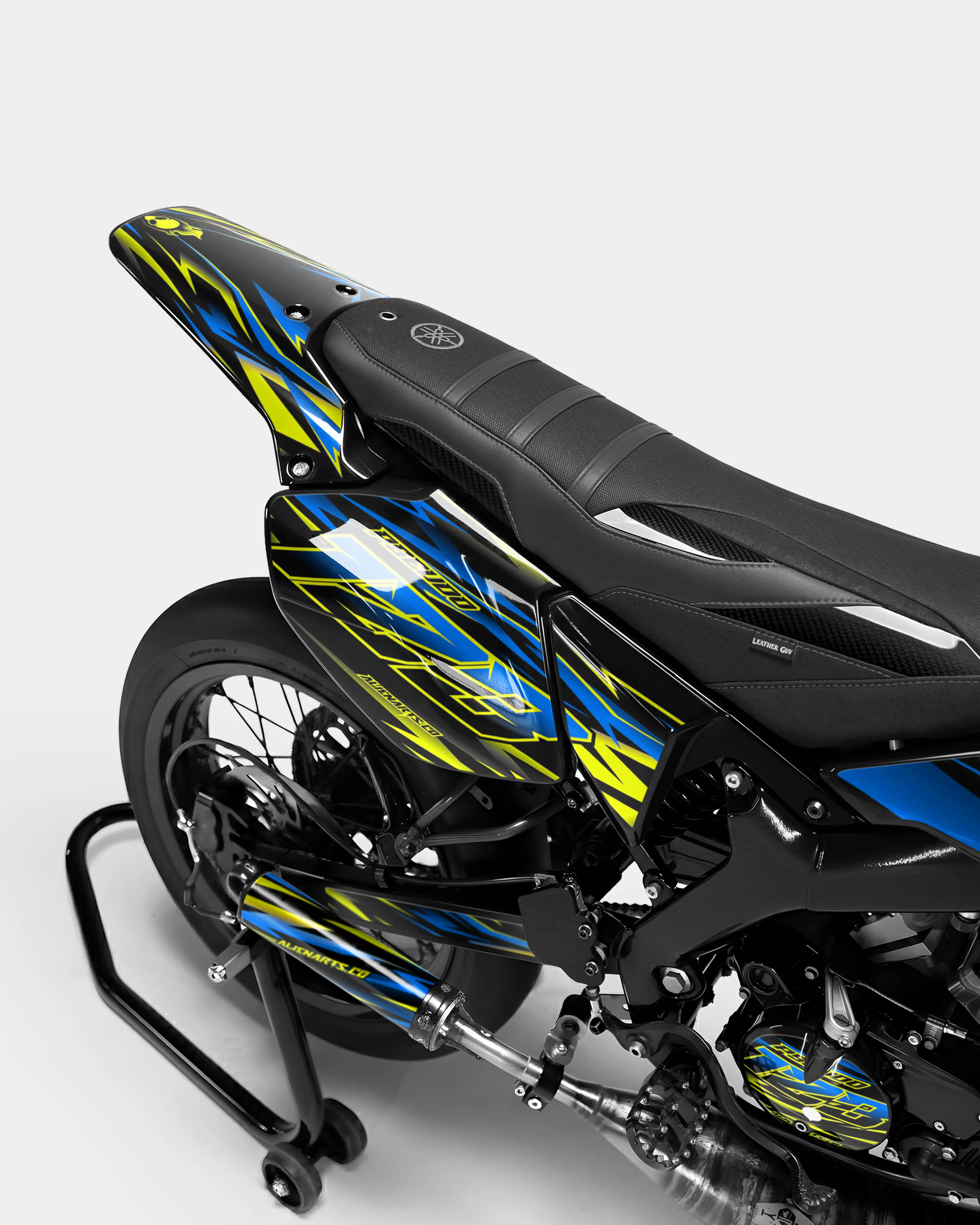SORAE - Kit deco YAMAHA DT 50cc - Bleu - Image 3