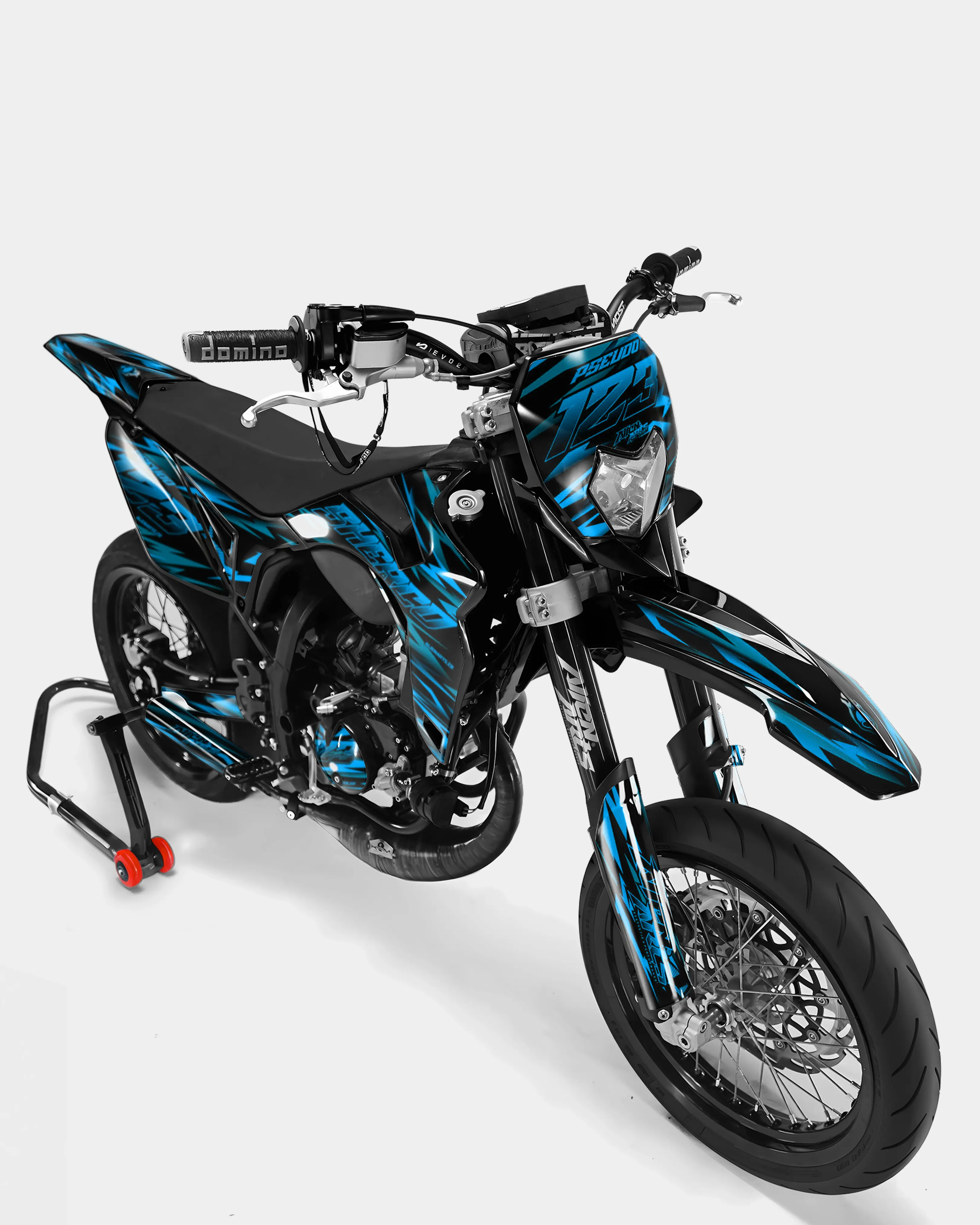 SUJAK - Kit deco SHERCO 50cc - Bleu - Image 2