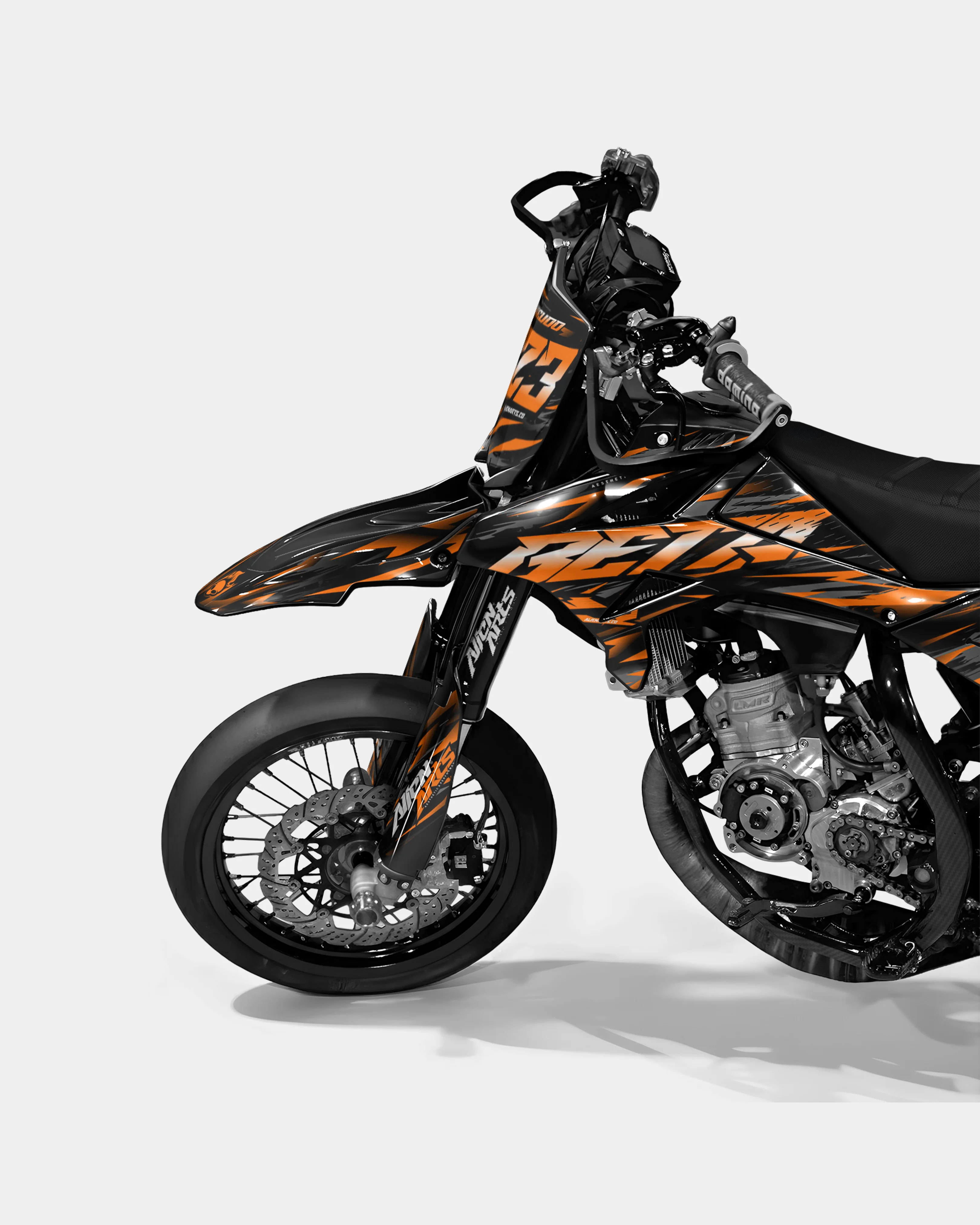 VAGUE - Kit deco BETA 50cc - Orange - Image 2