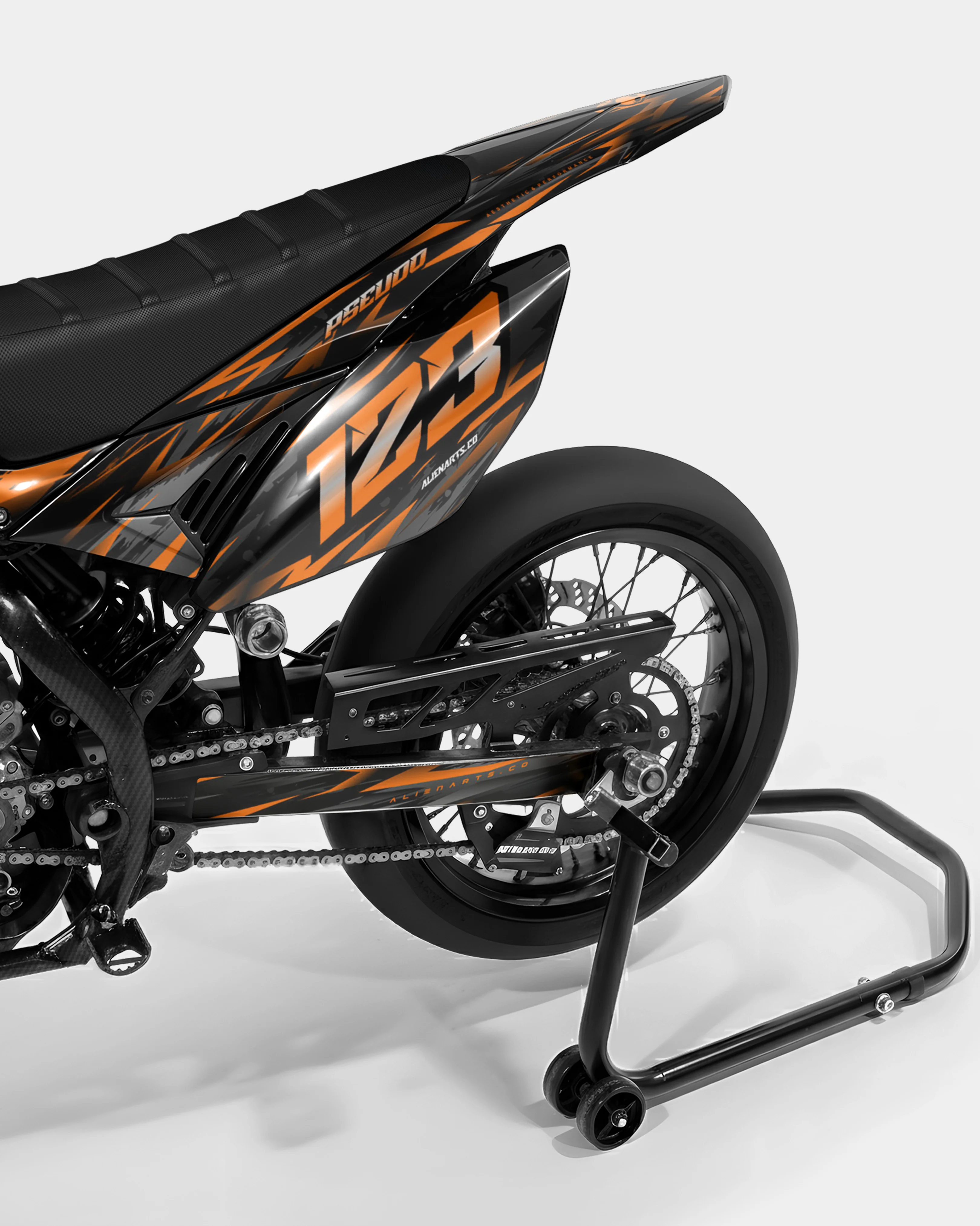 VAGUE - Kit deco BETA 50cc - Orange - Image 3
