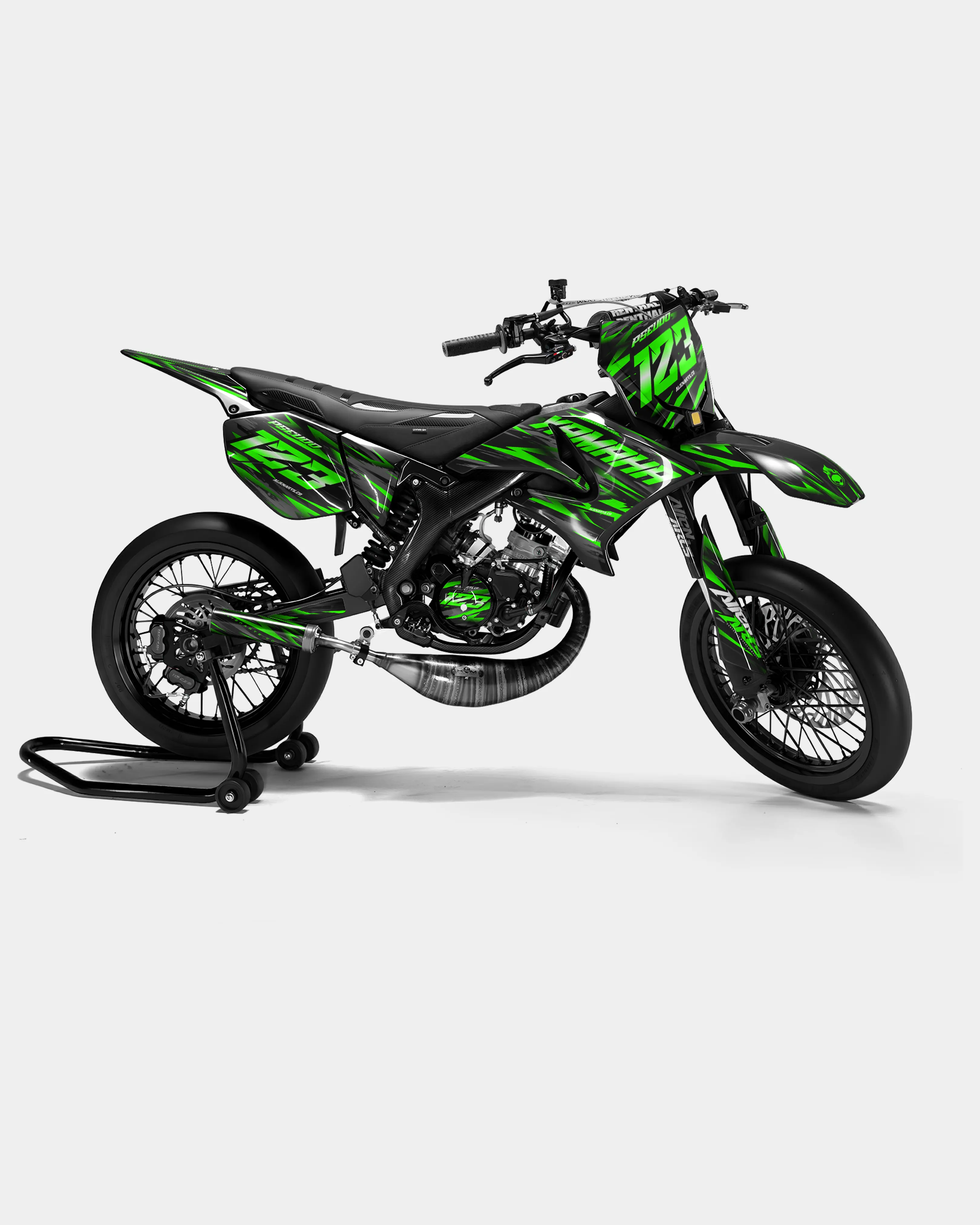 VAGUE - Kit deco YAMAHA DT 50cc - Vert