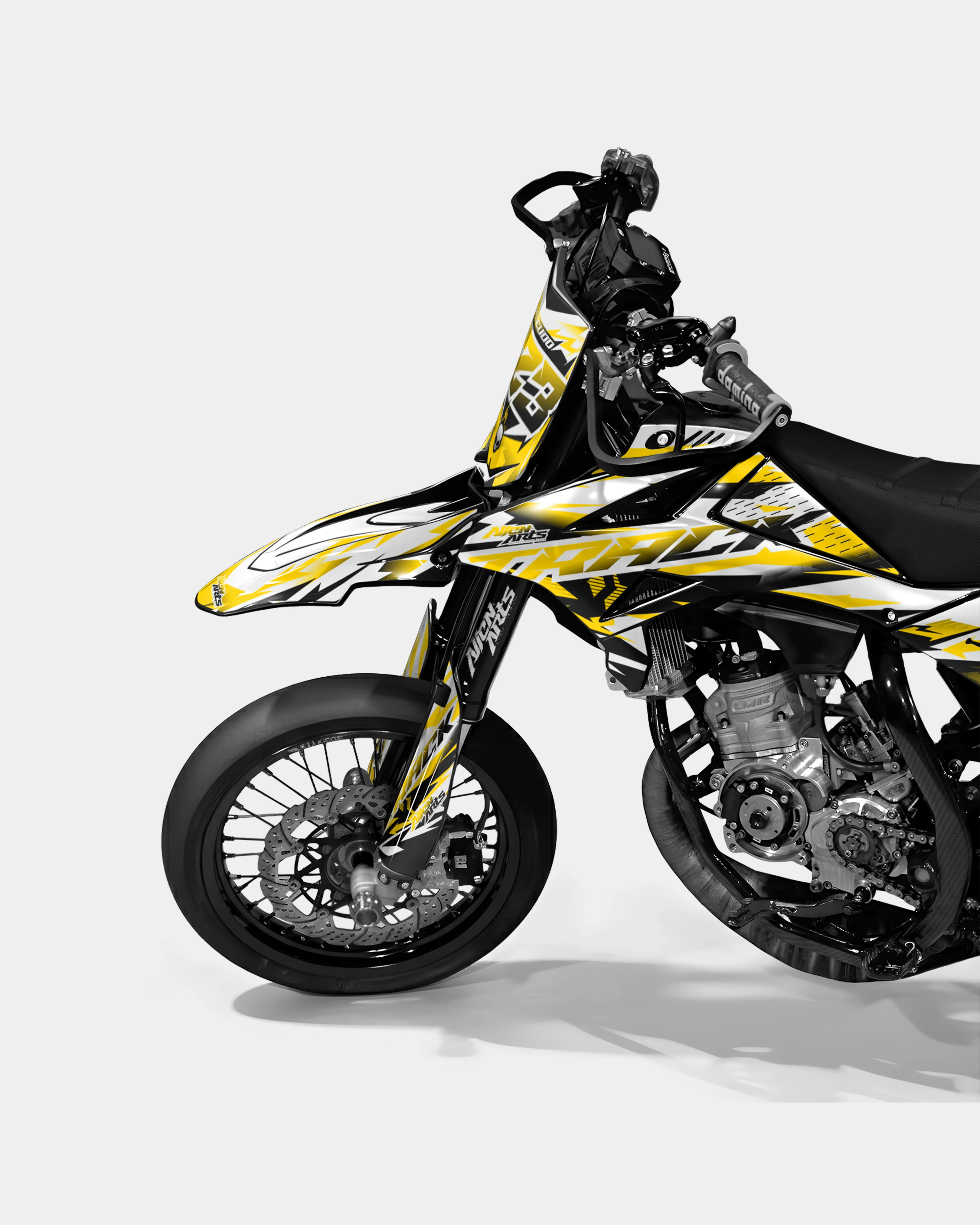 VESTA - Kit deco BETA 50cc - Jaune Foncé - Image 2