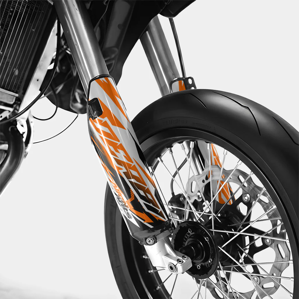 VESTA - Kit deco DERBI 50cc - Orange - Image 4