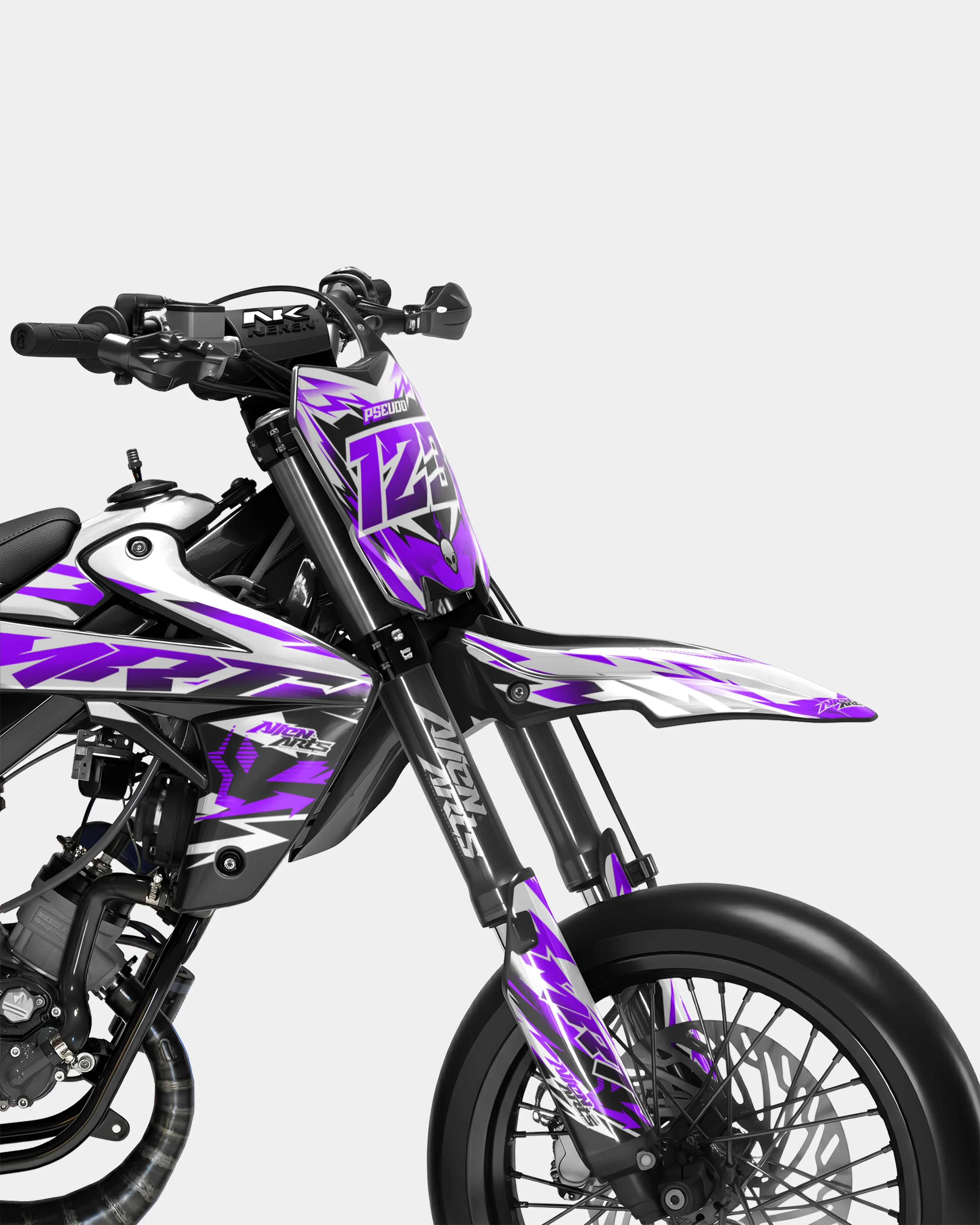 VESTA  - Kit deco RIEJU 50cc - Violet - Image 2