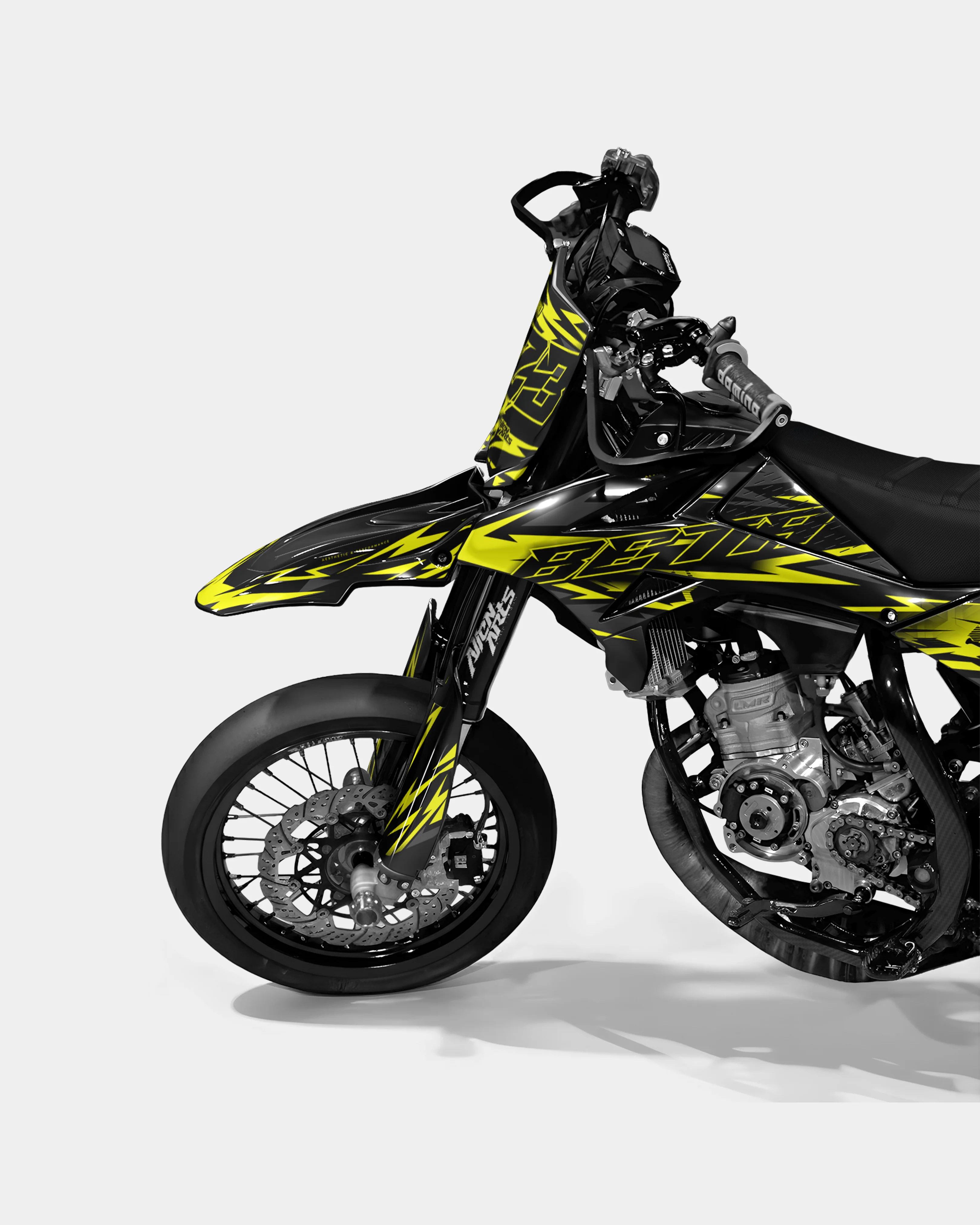 VIREO - Kit deco BETA 50cc - Jaune - Image 2