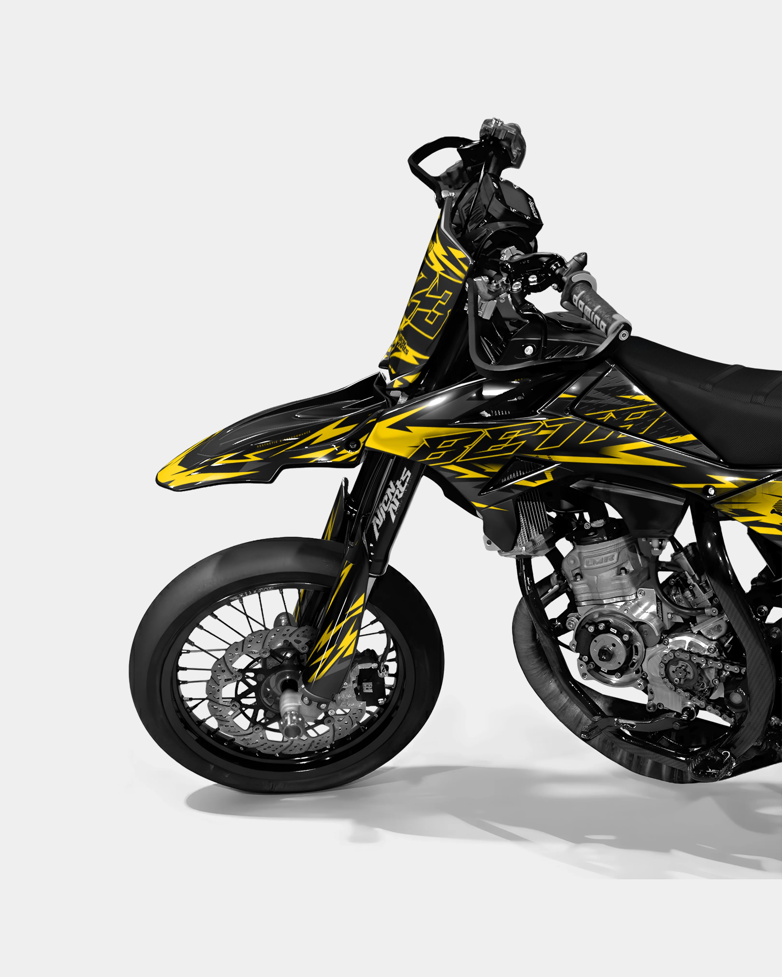VIREO - Kit deco BETA 50cc - Jaune Foncé - Image 2