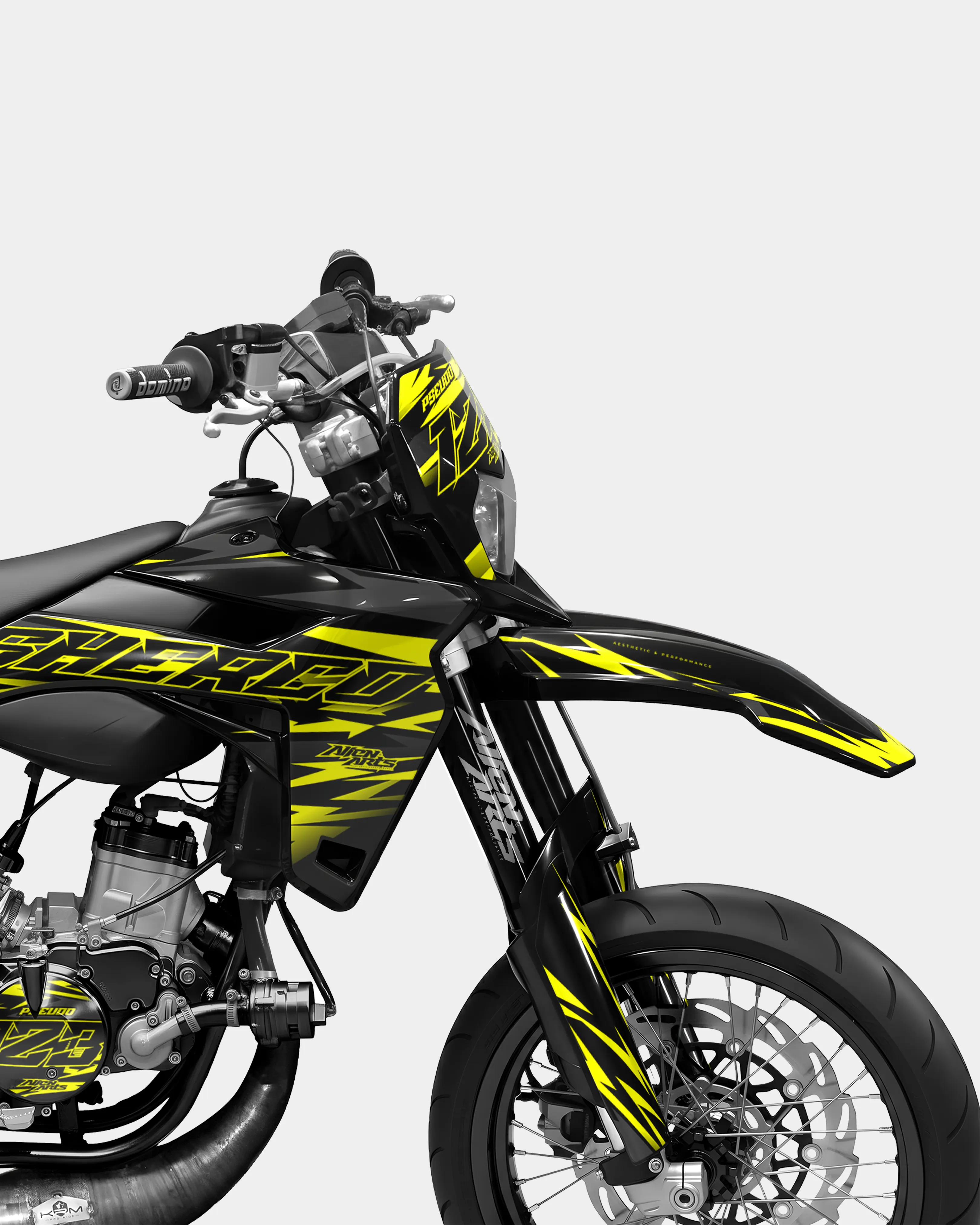 VIREO - Kit deco SHERCO 50cc - Jaune - Image 3