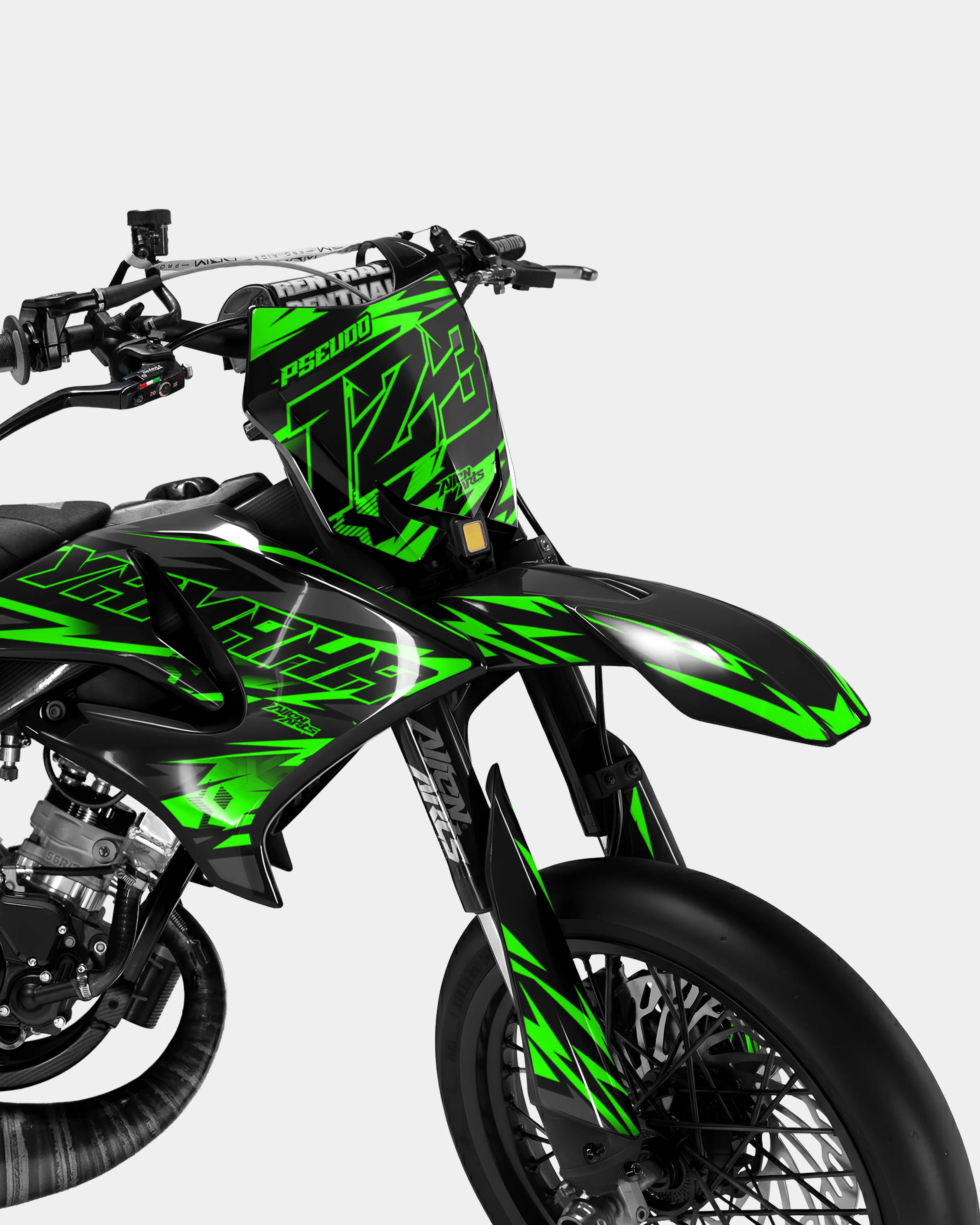 VIREO - Kit deco YAMAHA DT 50cc - Vert - Image 2
