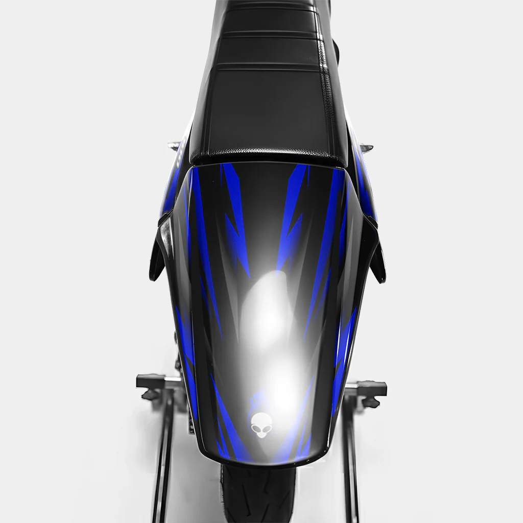 VITRA - Kit deco DERBI 50cc - Bleu Foncé - Image 3