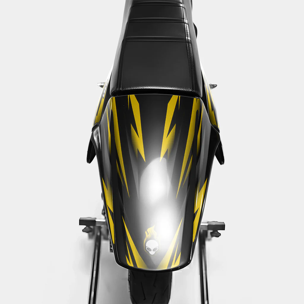VITRA - Kit deco DERBI 50cc - Jaune Foncé - Image 3
