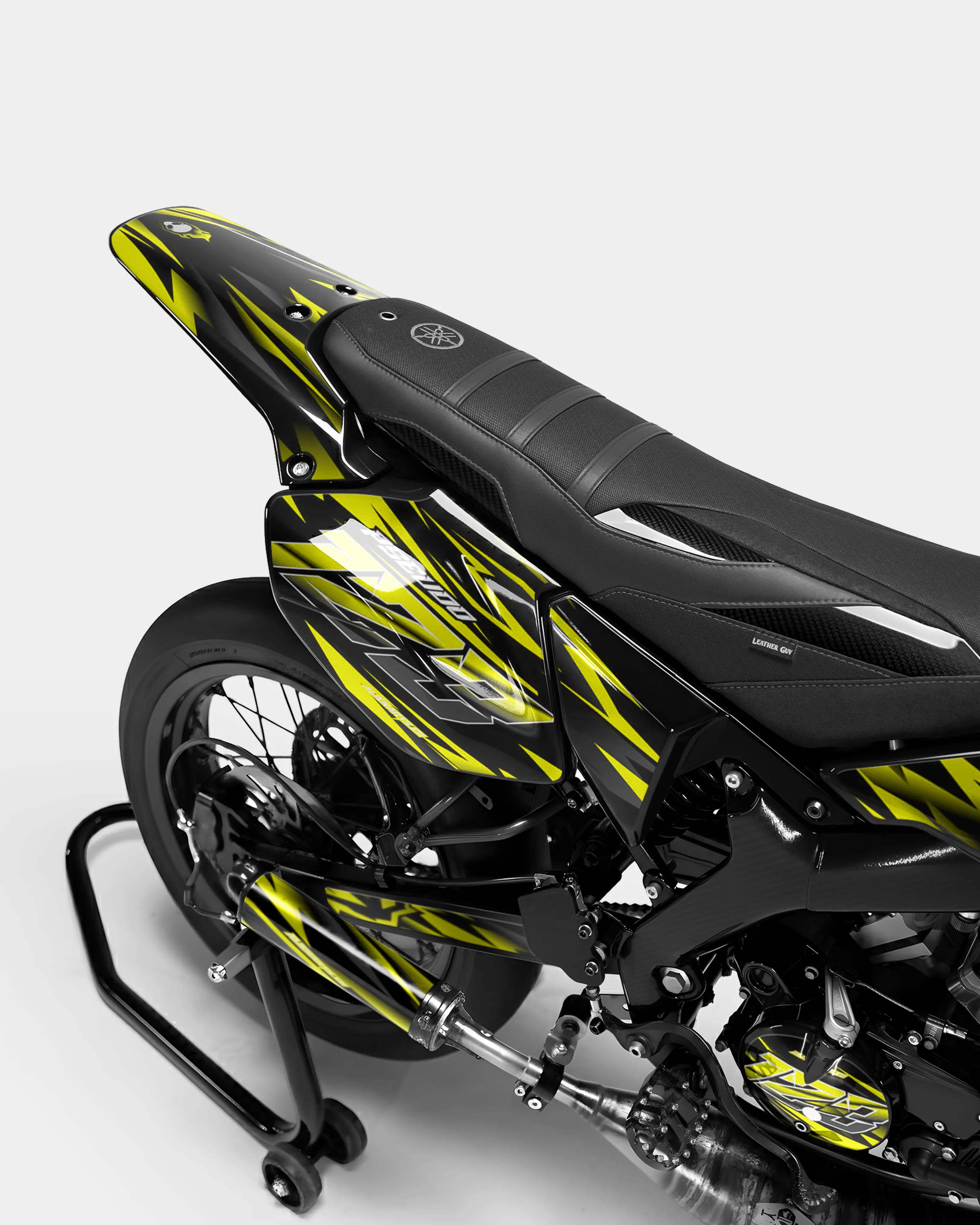 VITRA - Kit deco YAMAHA DT 50cc - Jaune - Image 3