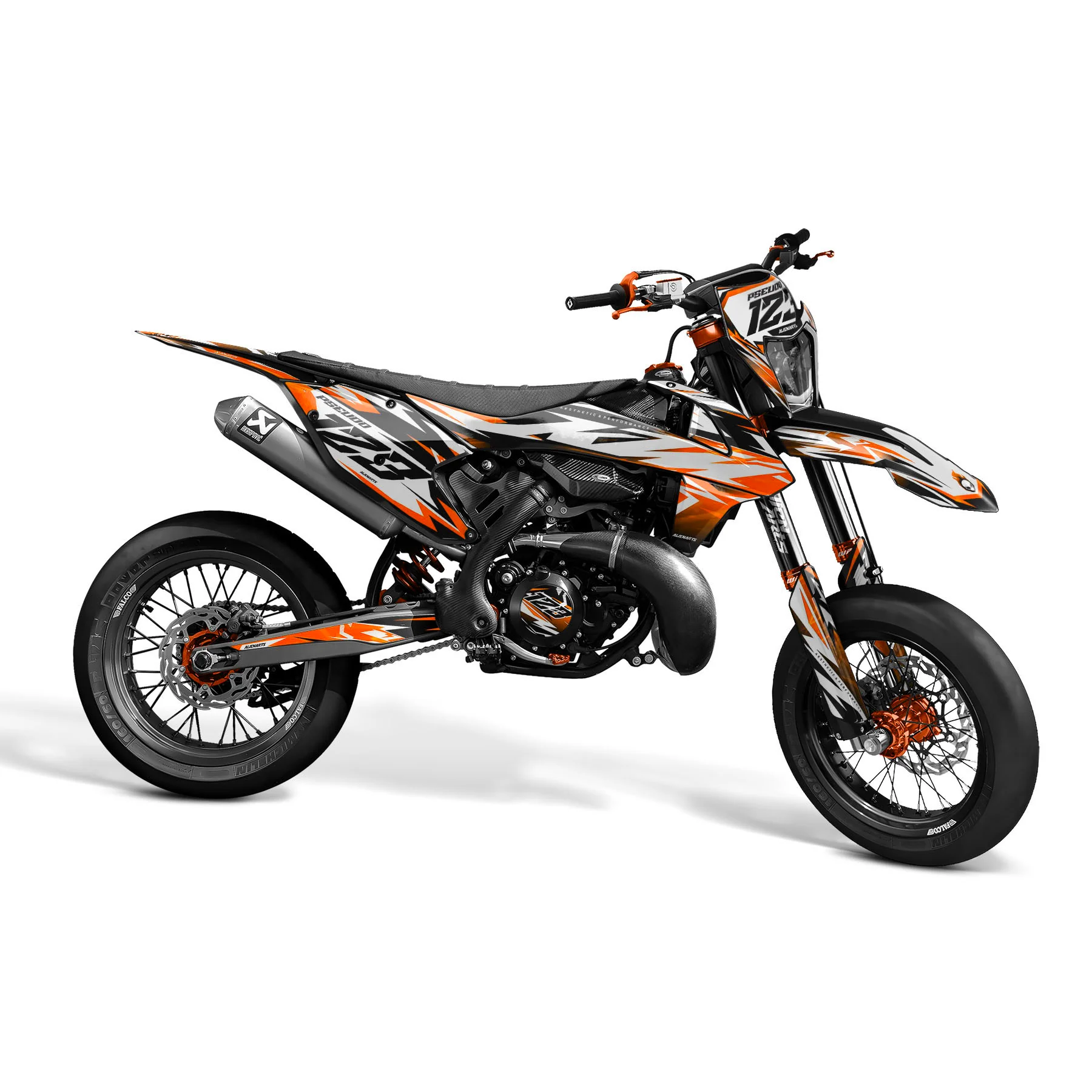 XENOVA - Kit Déco Supermotard Semi-Personnalisable - Image 4