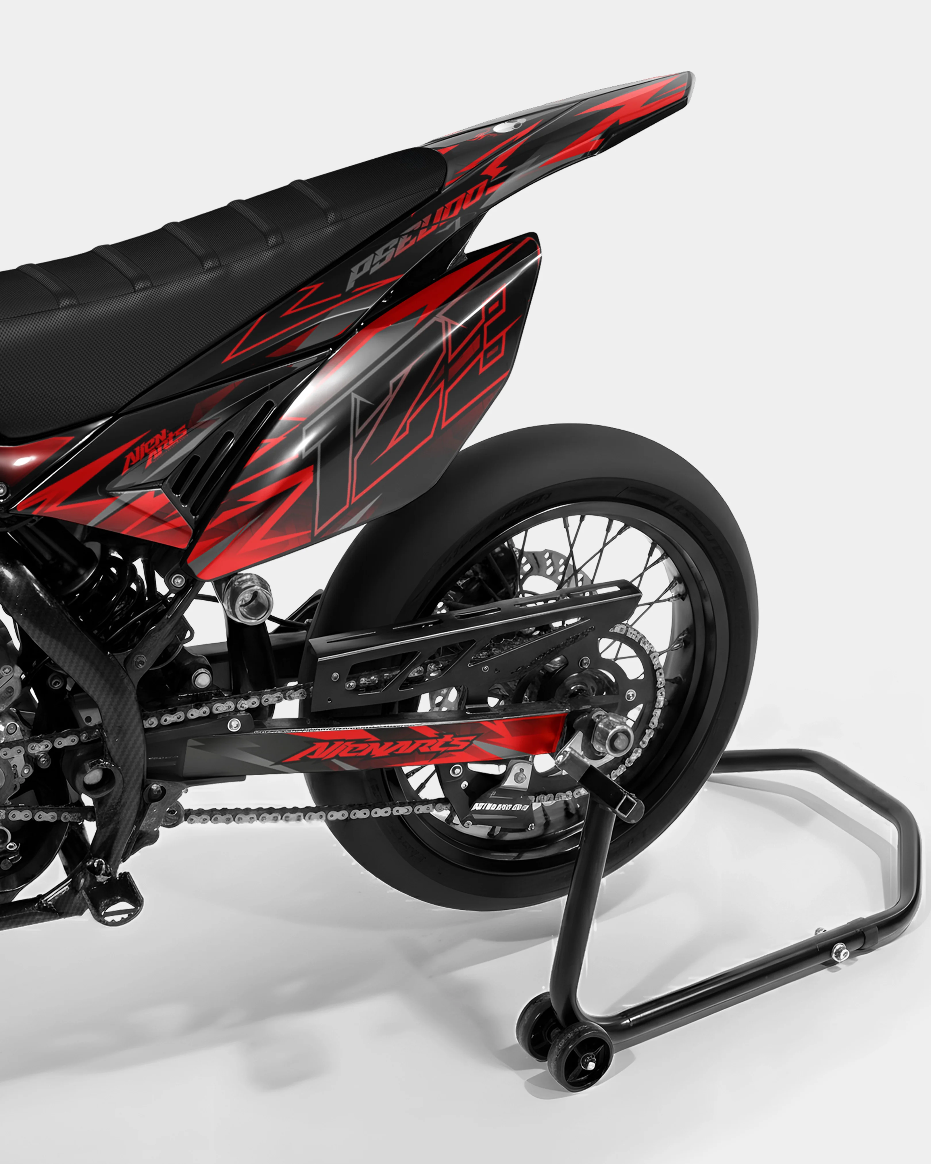 ZÉPHYR - Kit deco BETA 50cc - Rouge - Image 3