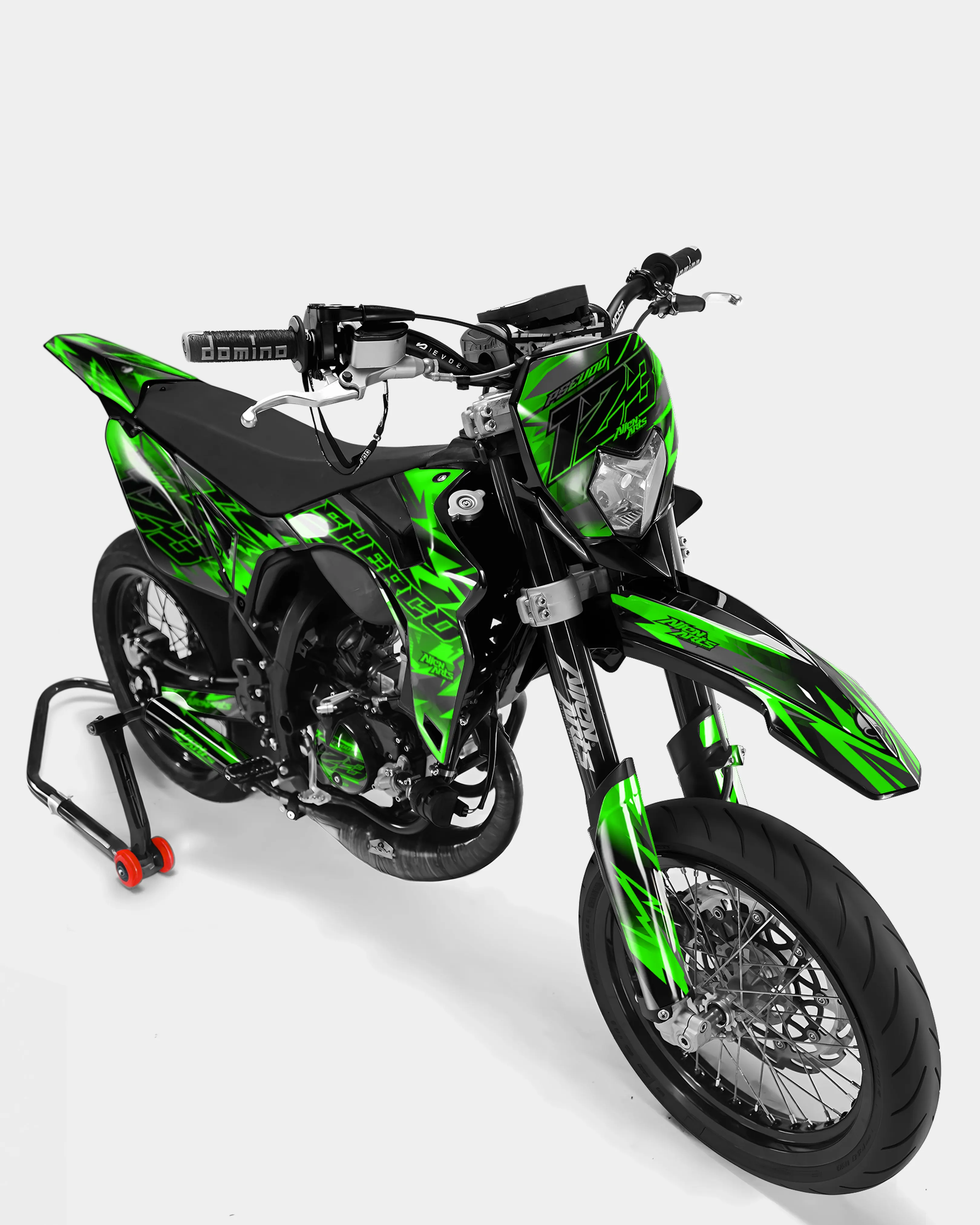 ZÉPHYR - Kit deco SHERCO 50cc - Vert - Image 2